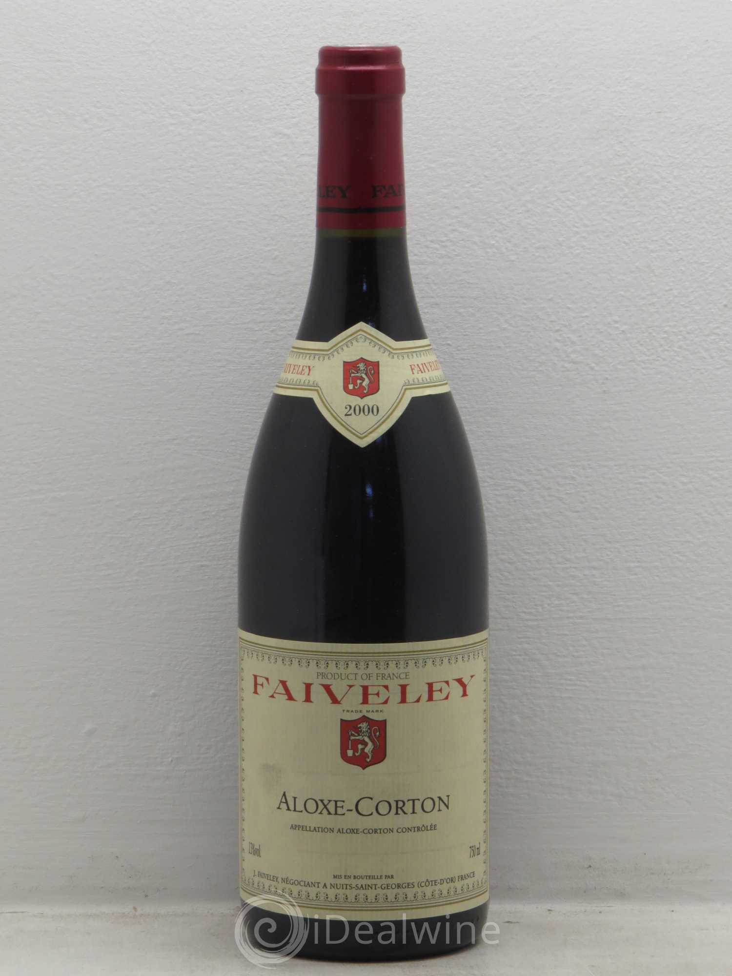 Aloxe-Corton Domaine Faiveley 2000 - Lot de 6 bouteilles - 0