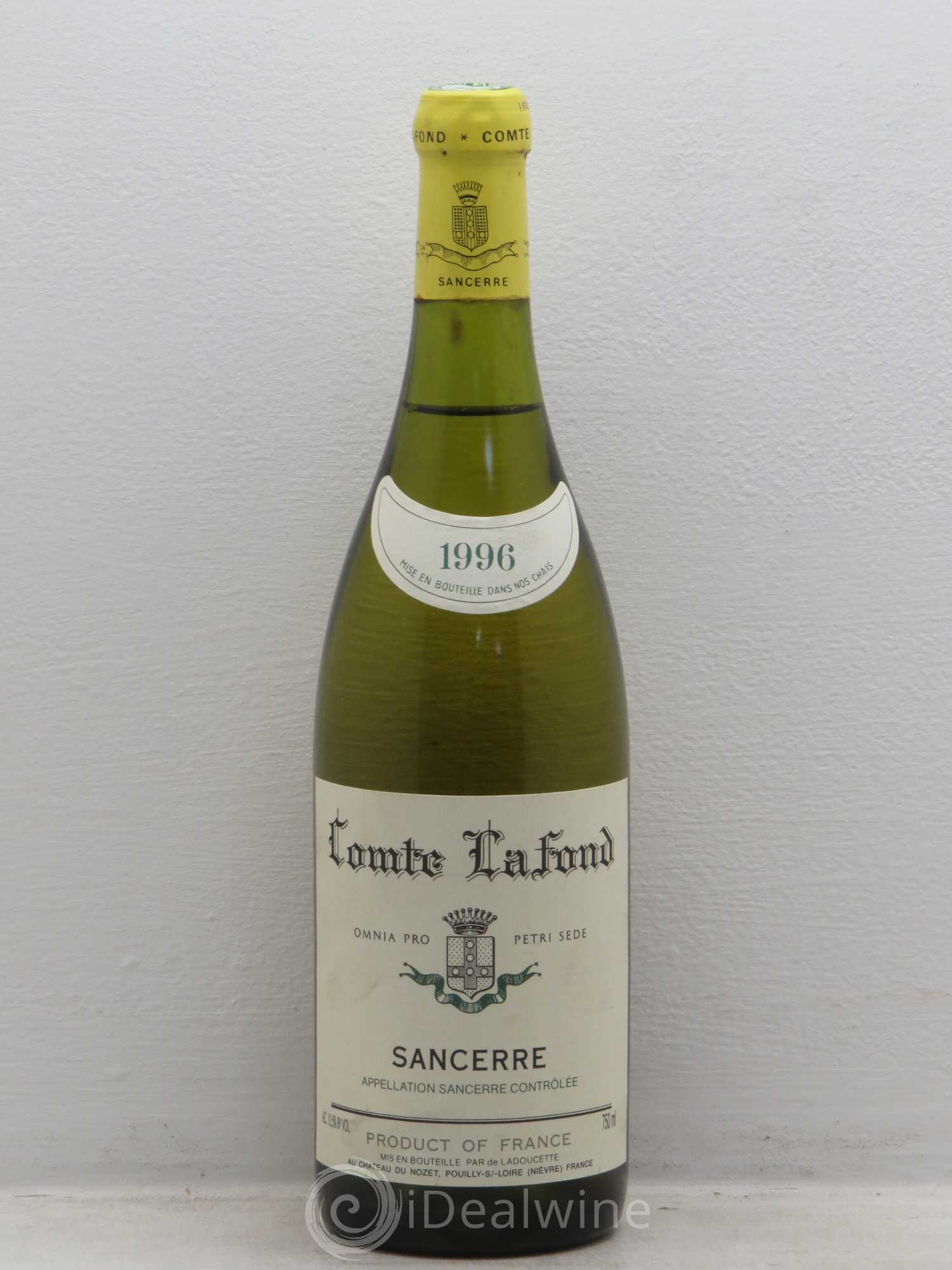 Sancerre Comte Lafond 1996 - Lot de 1 bouteille - 0