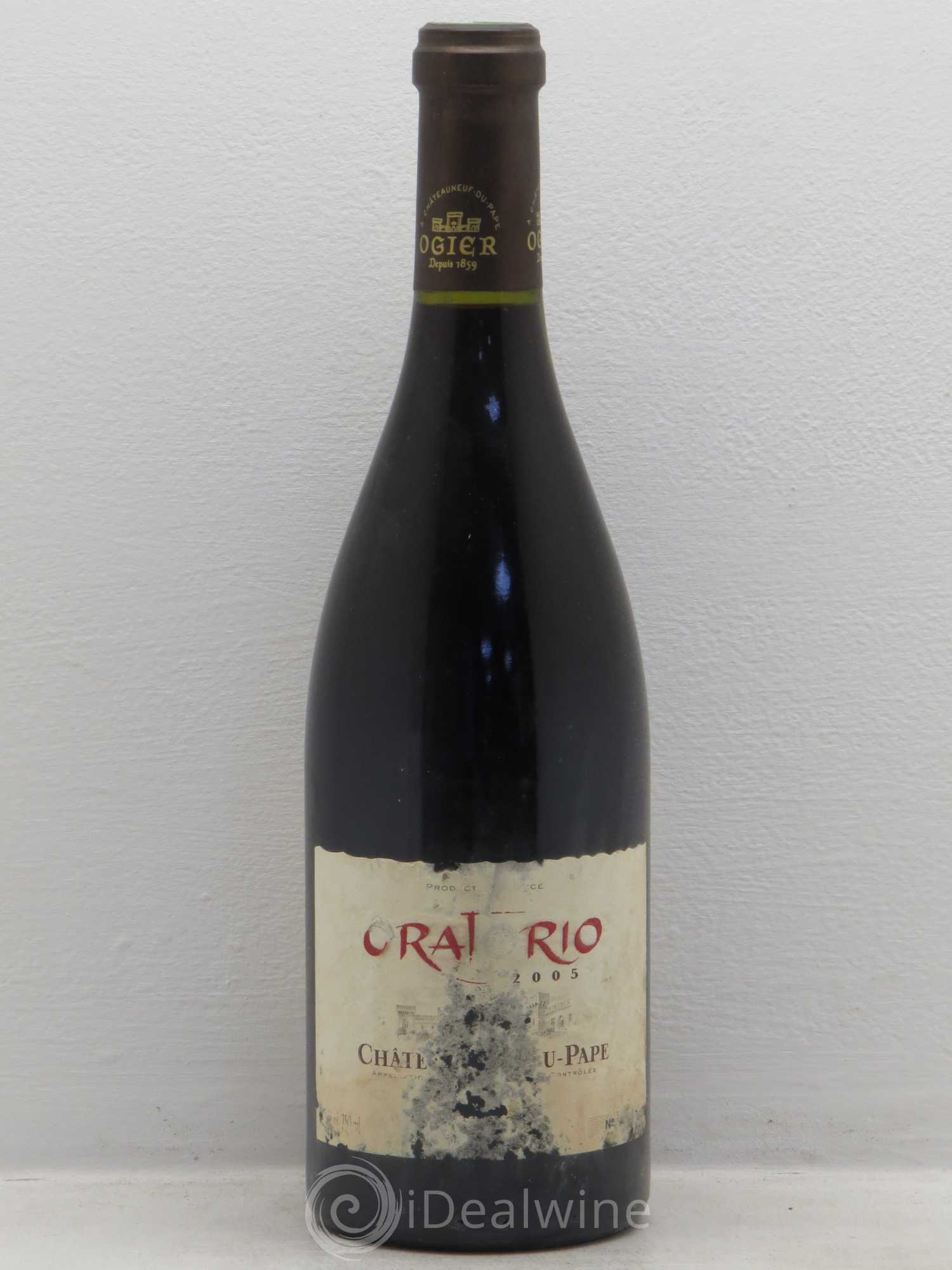 Châteauneuf-du-Pape Oratorio Antoine Ogier 2005 - Posten von 1 Flasche - 0
