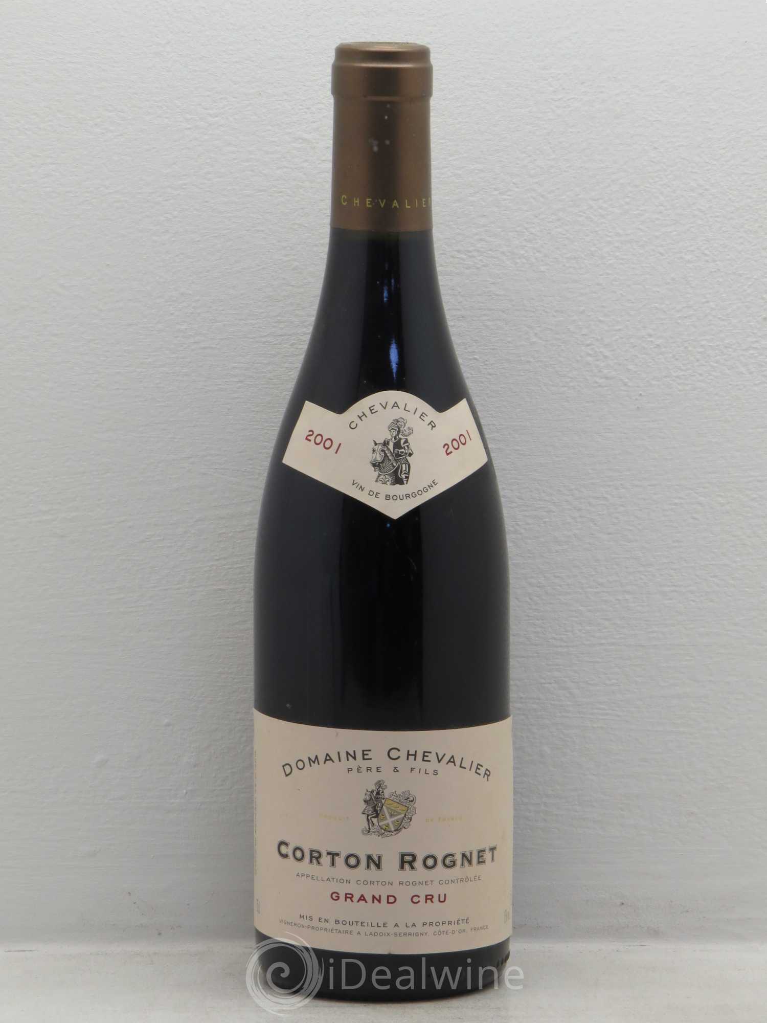 Corton Grand Cru Le Rognet Domaine Chevalier 2001 - Lot de 1 bouteille - 0