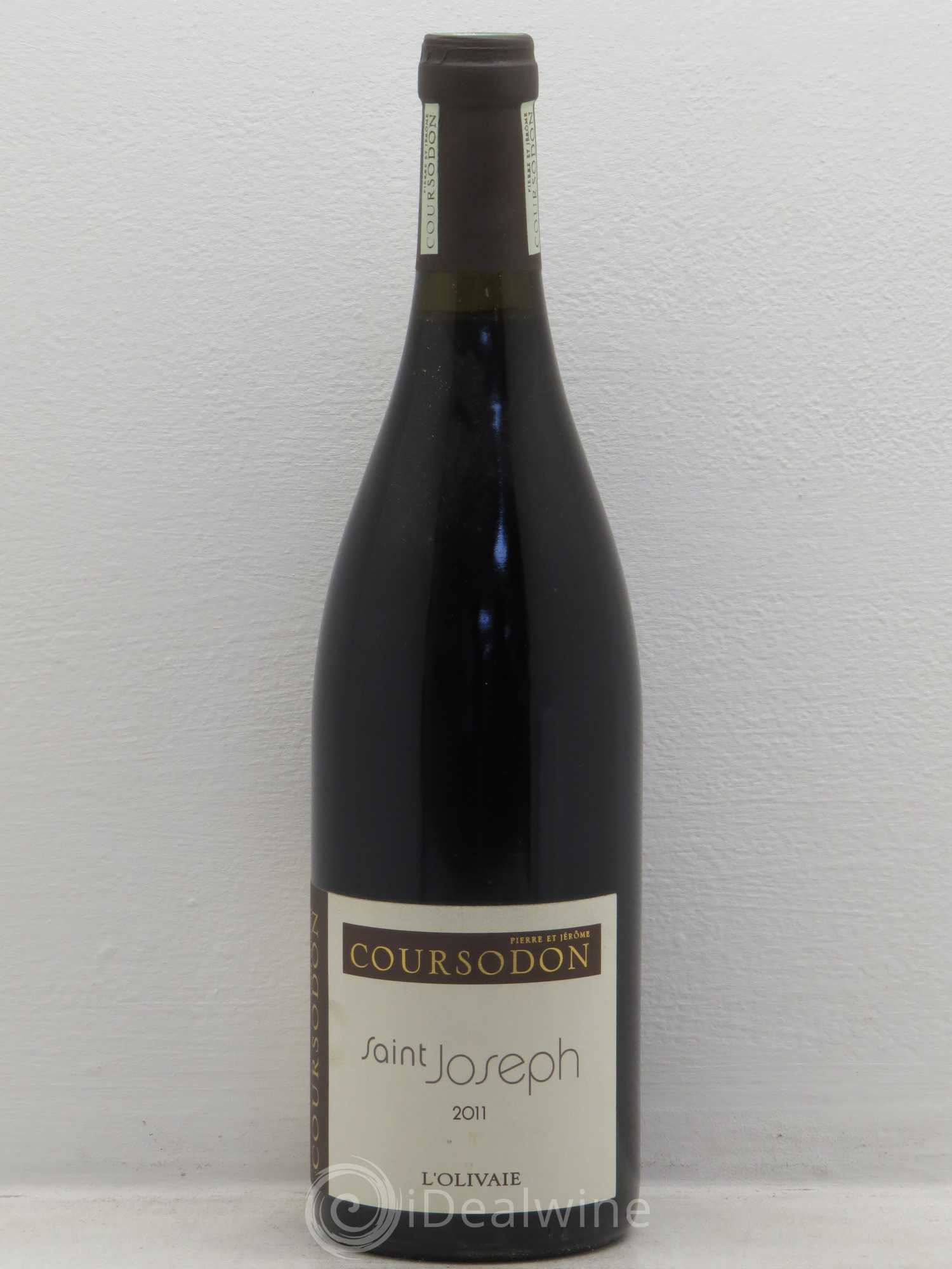 Saint-Joseph L'Olivaie Pierre et Jérôme Coursodon 2011 - Lot de 1 bouteille - 0