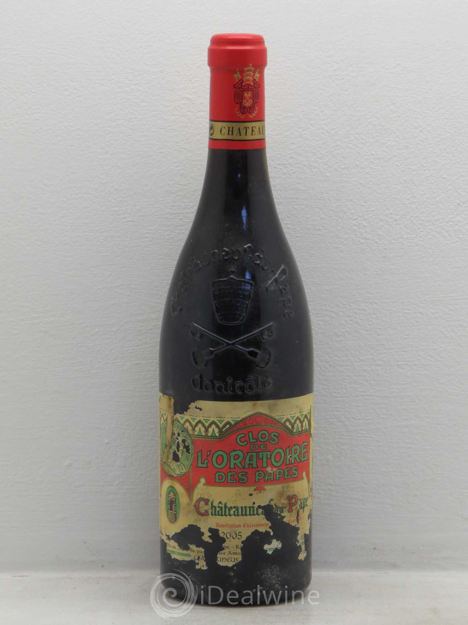 Châteauneuf-du-Pape Clos de l'Oratoire des Papes 2005 - Lot de 1 bouteille - 0