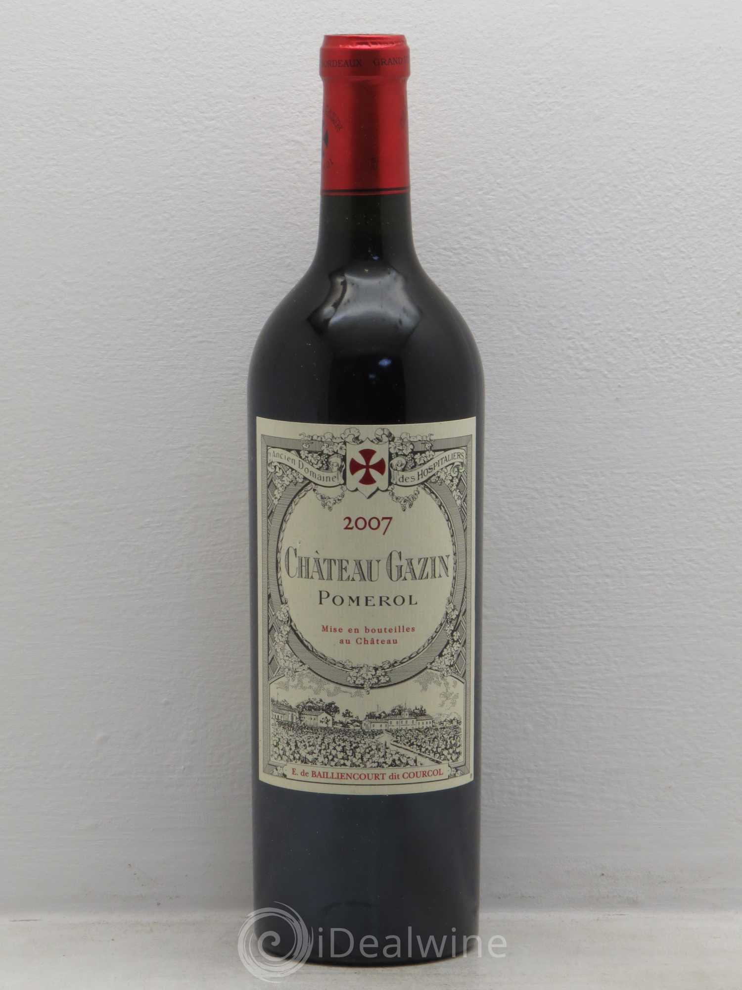 Château Gazin 2007 - Lot de 12 bouteilles - 0