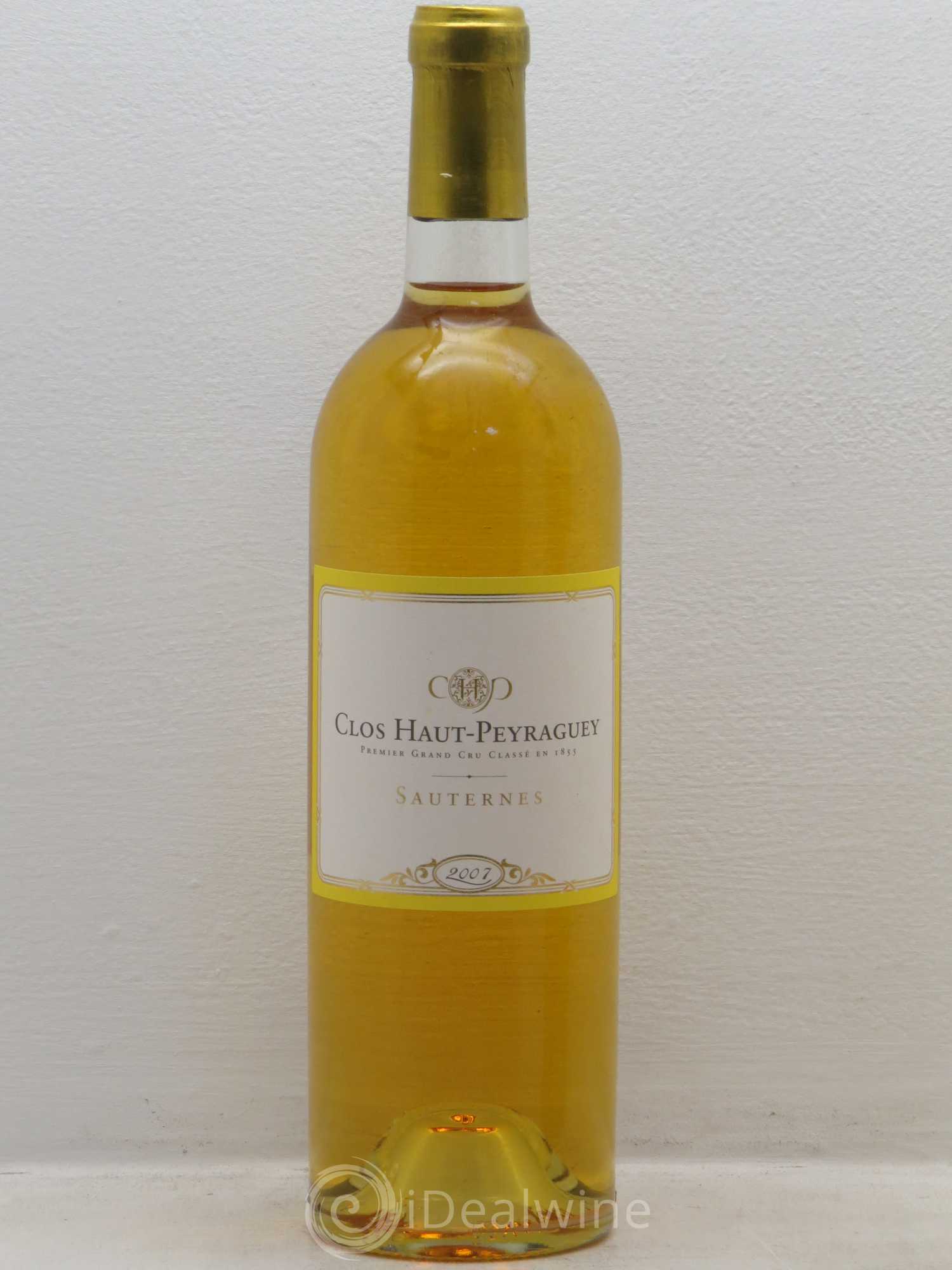 Clos Haut-Peyraguey 1er Grand Cru Classé 2007 - Lotto di 6 bottiglie - 0