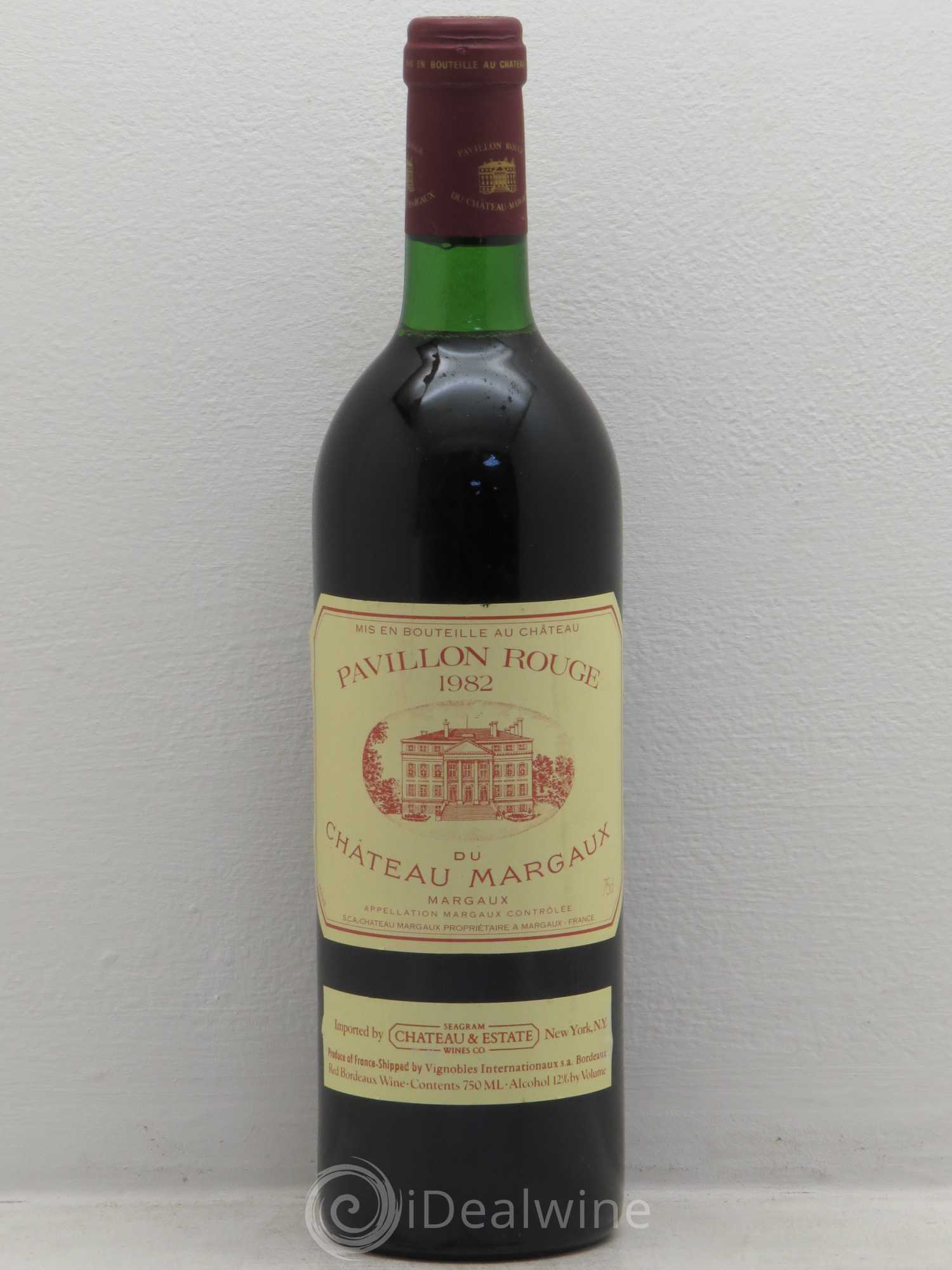 Pavillon Rouge du Château Margaux Second Vin 1982 - Lot de 1 bouteille - 0