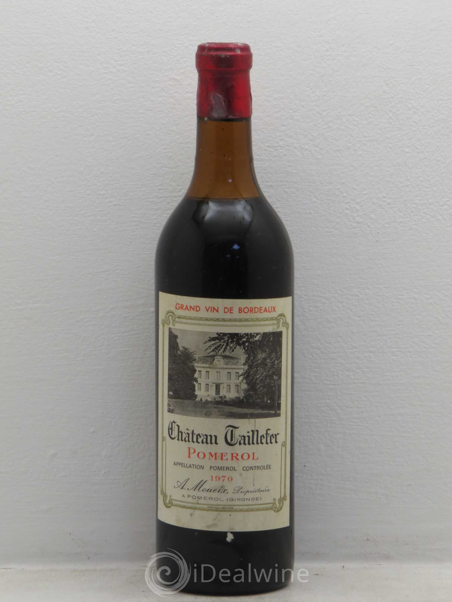 Château Taillefer 1970 - Lot de 1 bouteille - 0
