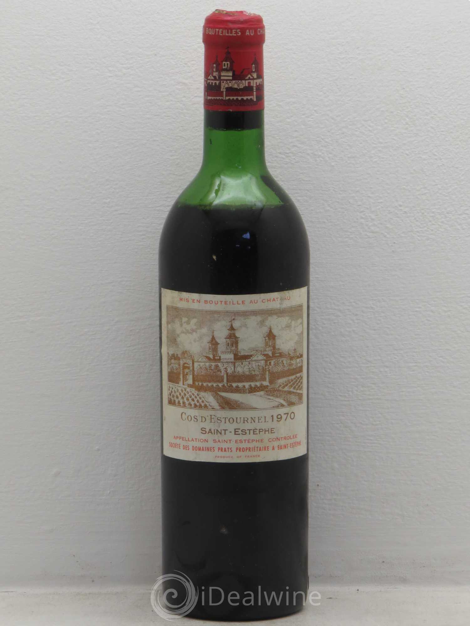 Cos d'Estournel 2ème Grand Cru Classé 1970 - Lot de 1 bouteille - 0