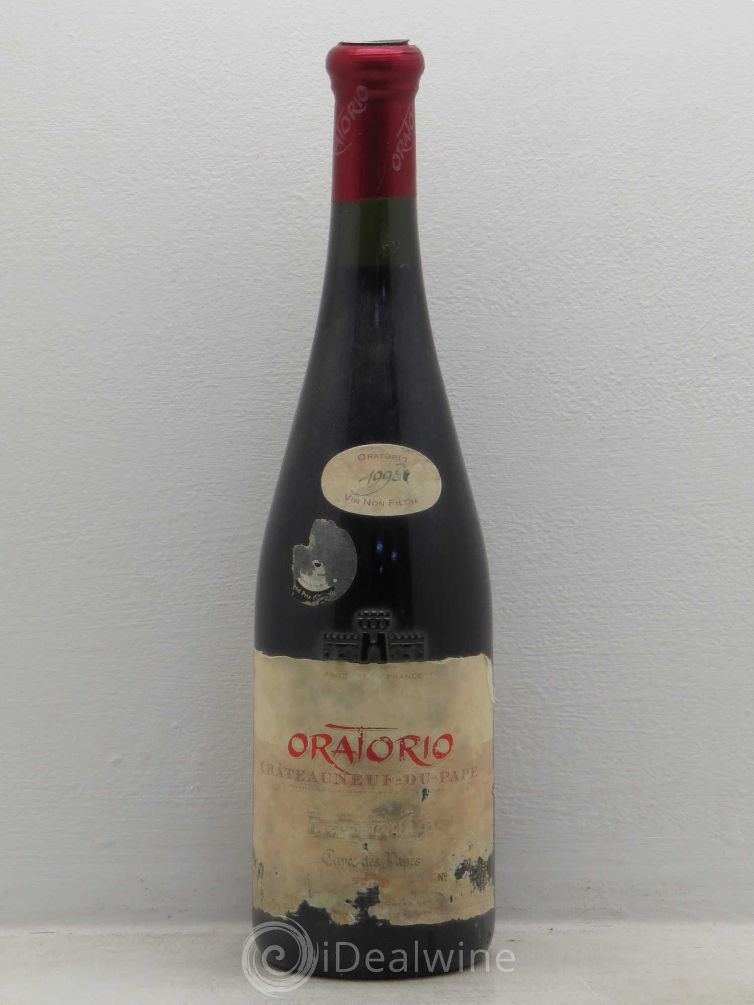 Châteauneuf-du-Pape Oratorio Caves des Papes 1998 - Posten von 1 Flasche - 0