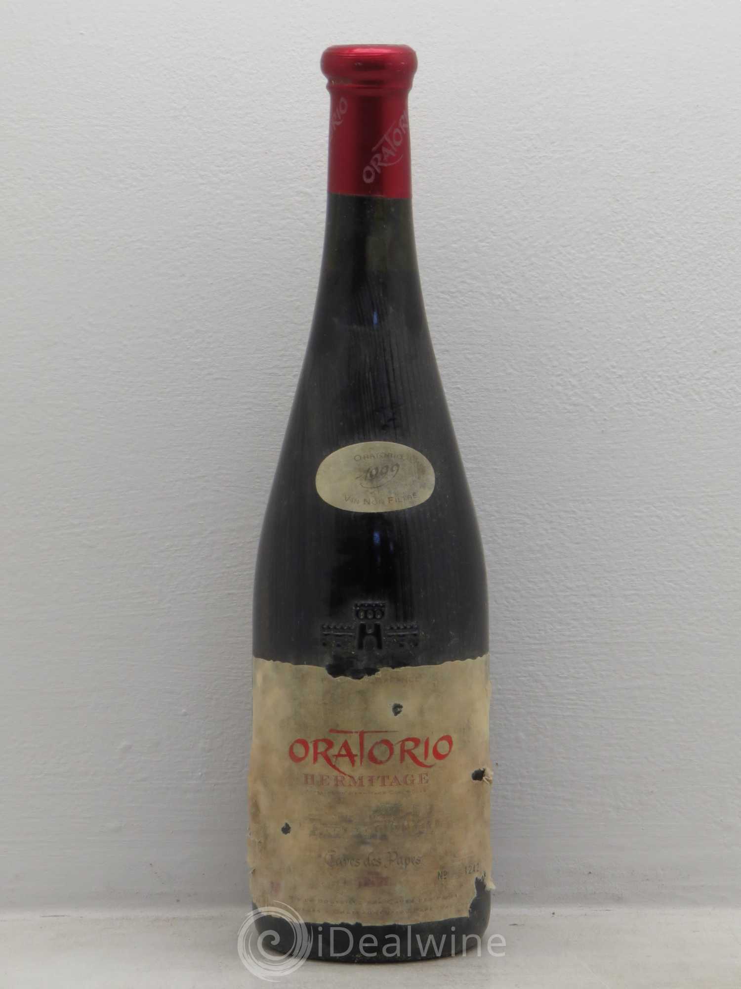 Hermitage Oratorio Caves des Papes 1999 - Posten von 1 Flasche - 0