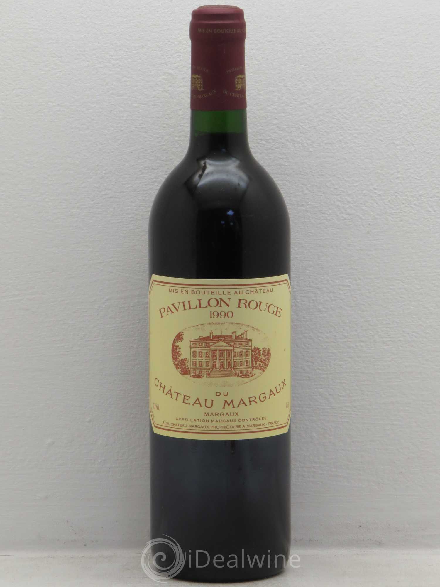 Pavillon Rouge du Château Margaux Second Vin 1990 - Lot de 1 bouteille - 0