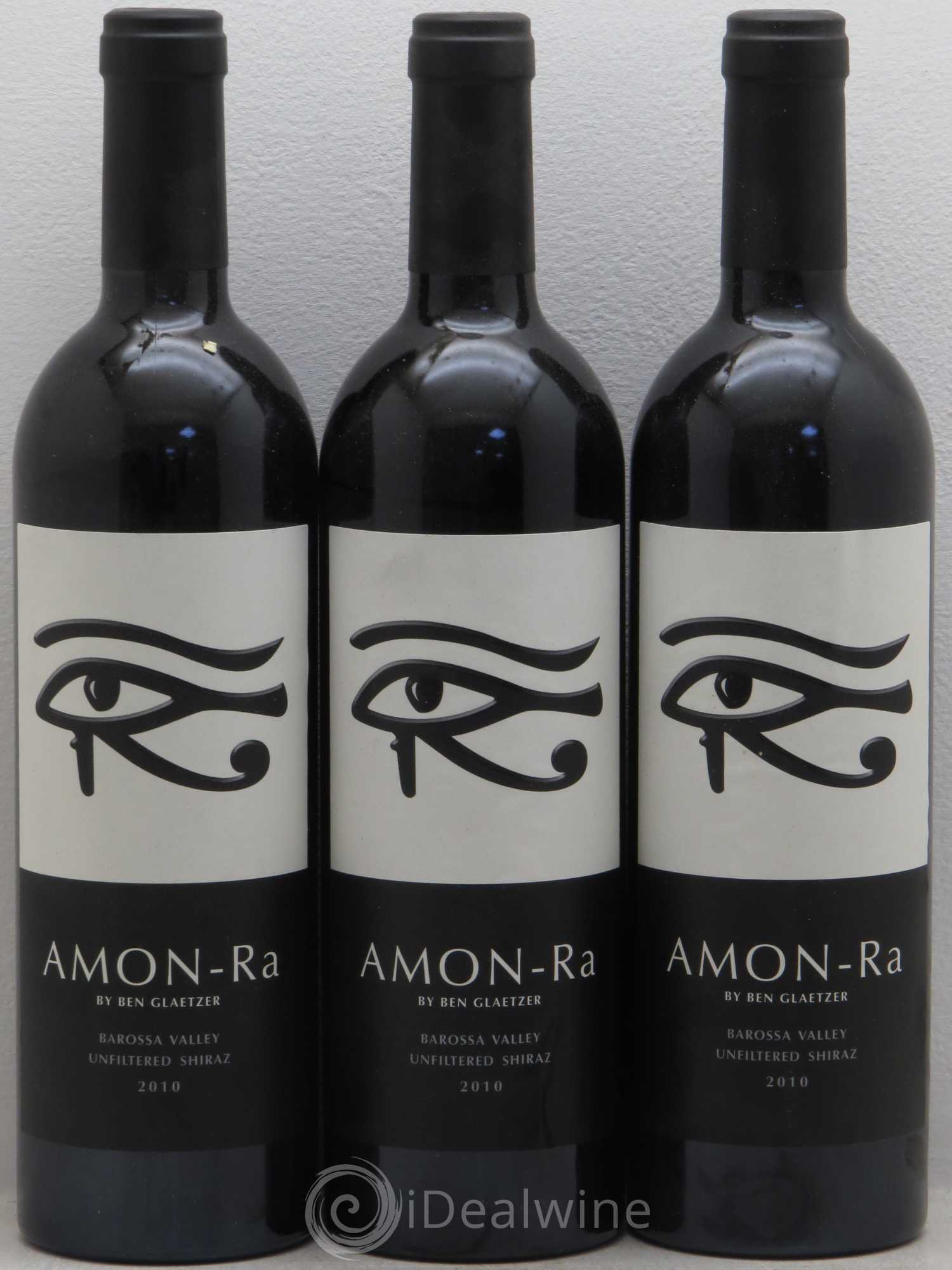 Australie Ben Glaetzer Amon-Ra Shiraz Barossa Valley 2010 - Posten von 3 Flaschen - 0