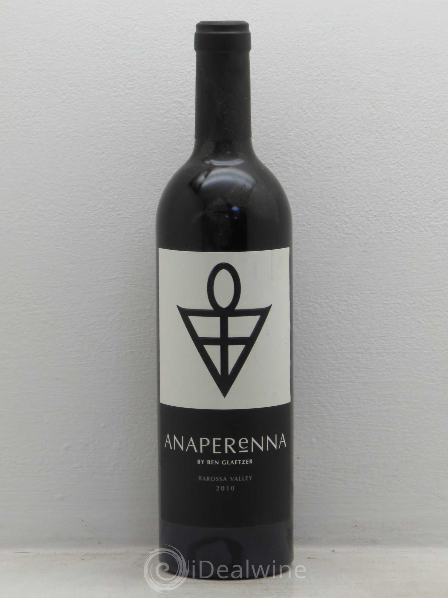 Australie Anaparena Ben Glaetzer Barossa Valley 2010 - Posten von 1 Flasche - 0