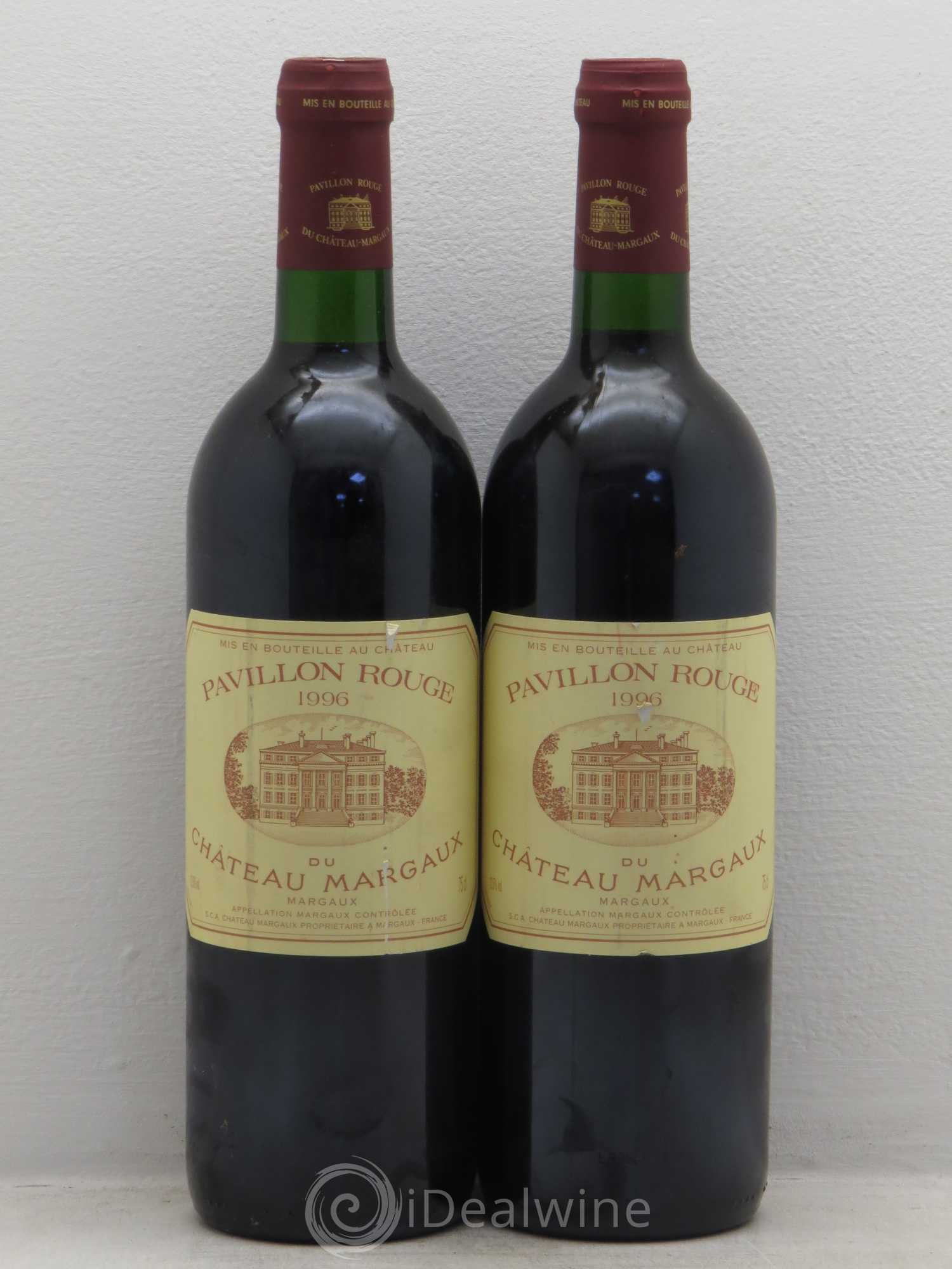 Pavillon Rouge du Château Margaux Second Vin 1996 - Lot de 2 bouteilles - 0