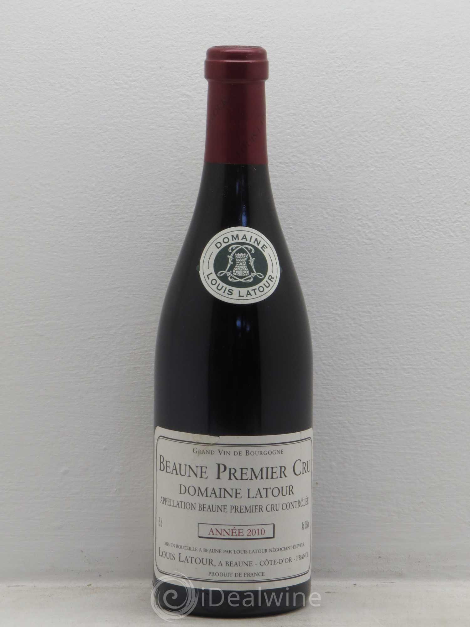 Beaune 1er Cru 2010 - Lot de 1 bouteille - 0