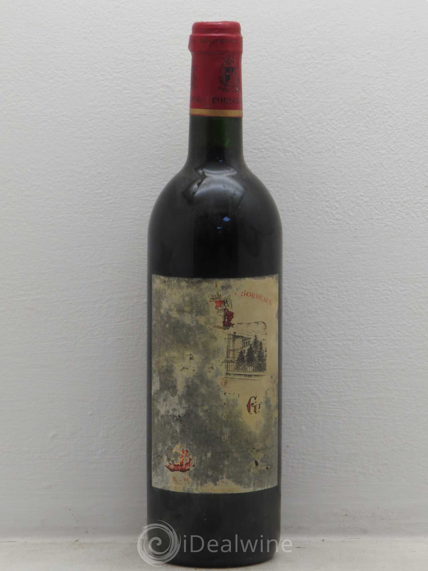Château la Croix de Gay - Lot de 1 bouteille - 0