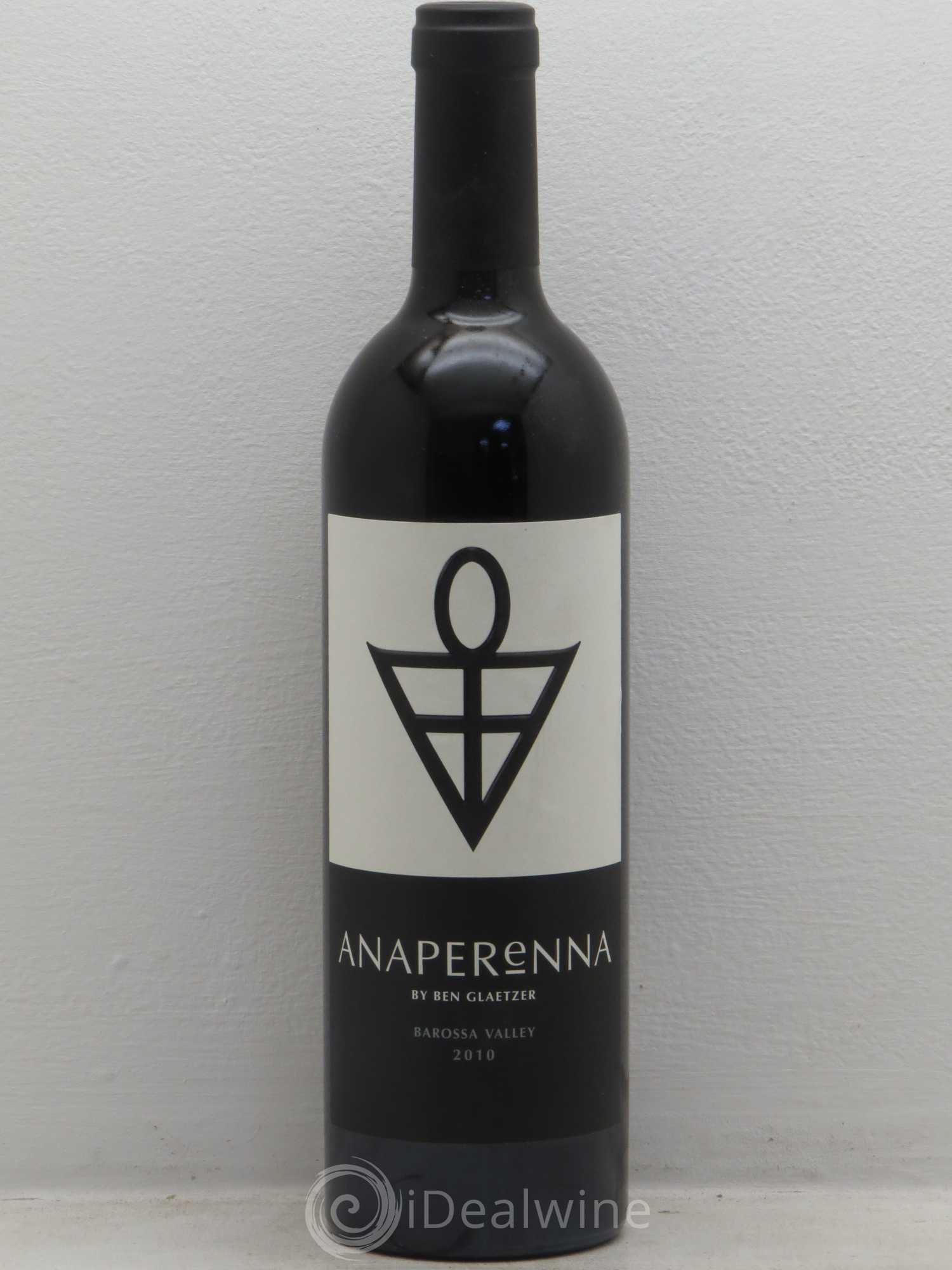 Australie Anaparena Ben Glaetzer Barossa Valley 2010 - Posten von 1 Flasche - 0