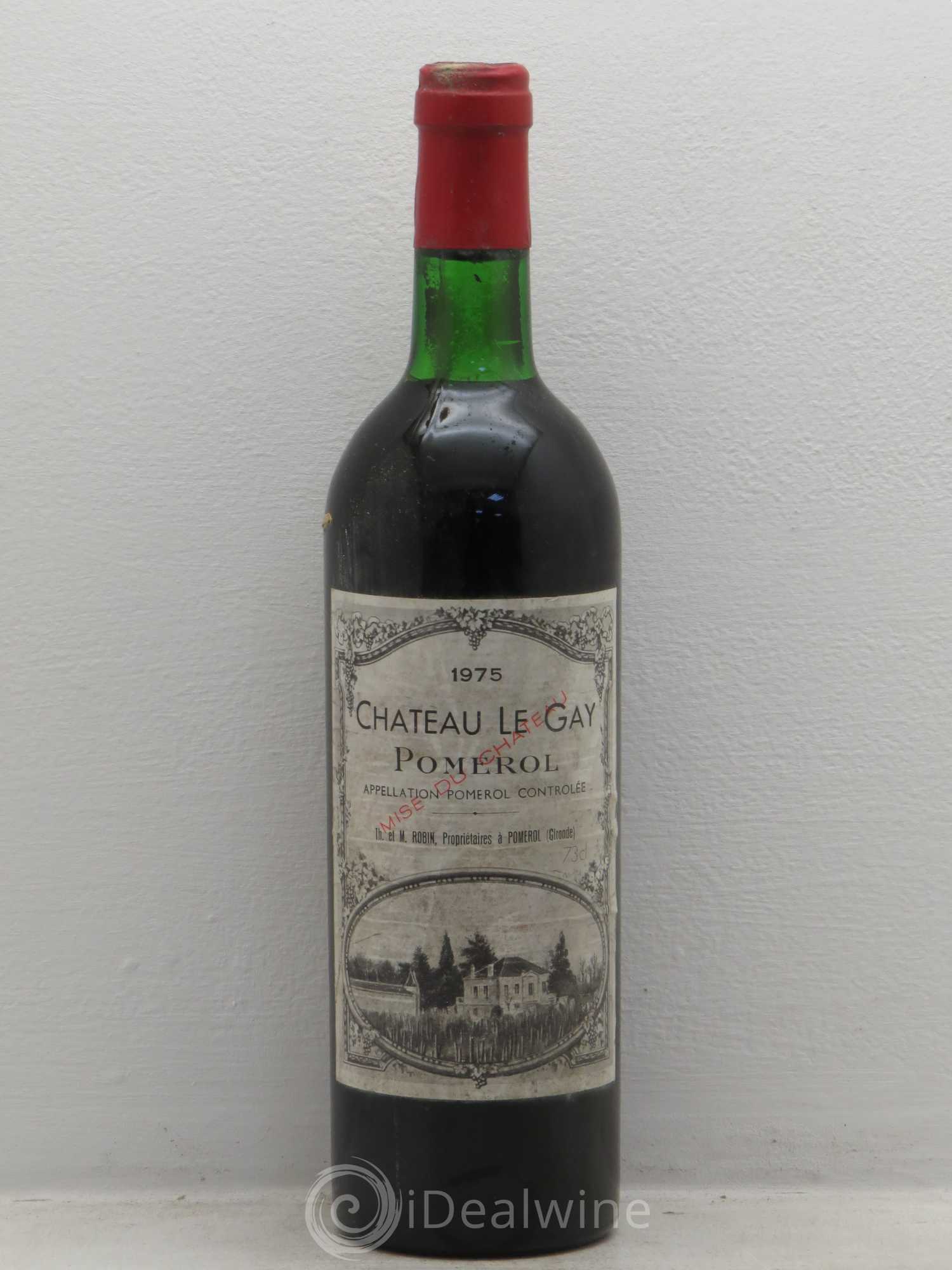 Château Le Gay 1975 - Lot de 1 bouteille - 0