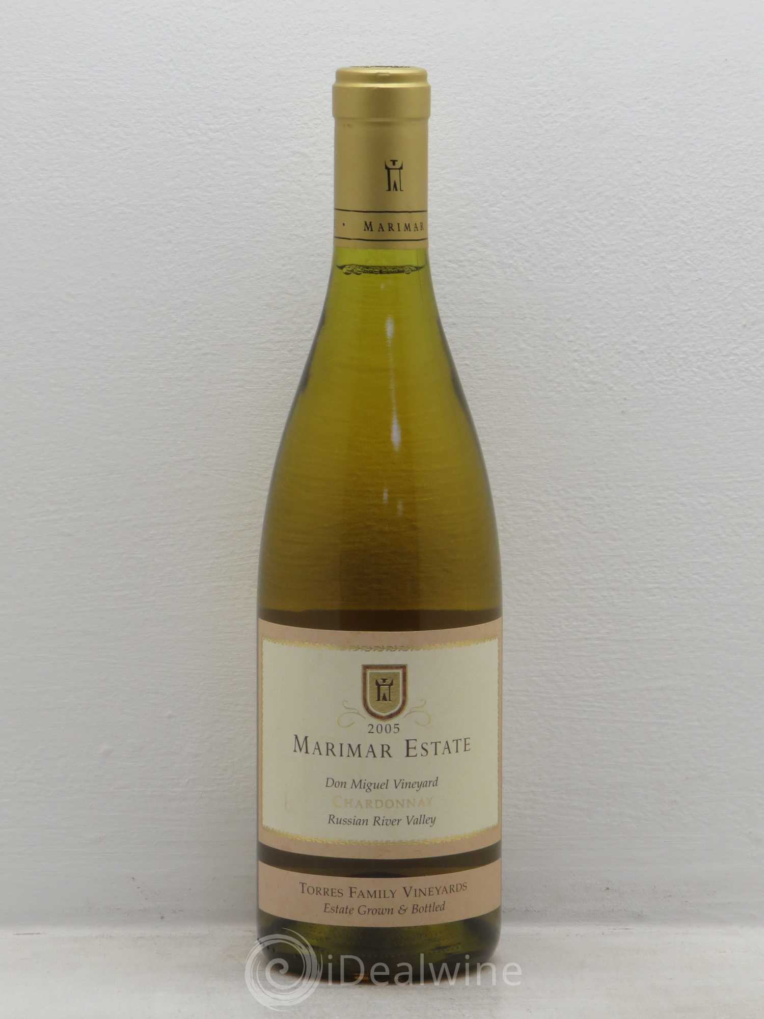 USA Marimar Estate Don Miguel Vineyard Chardonnay Russian River Valley USA 2005 - Posten von 1 Flasche - 0