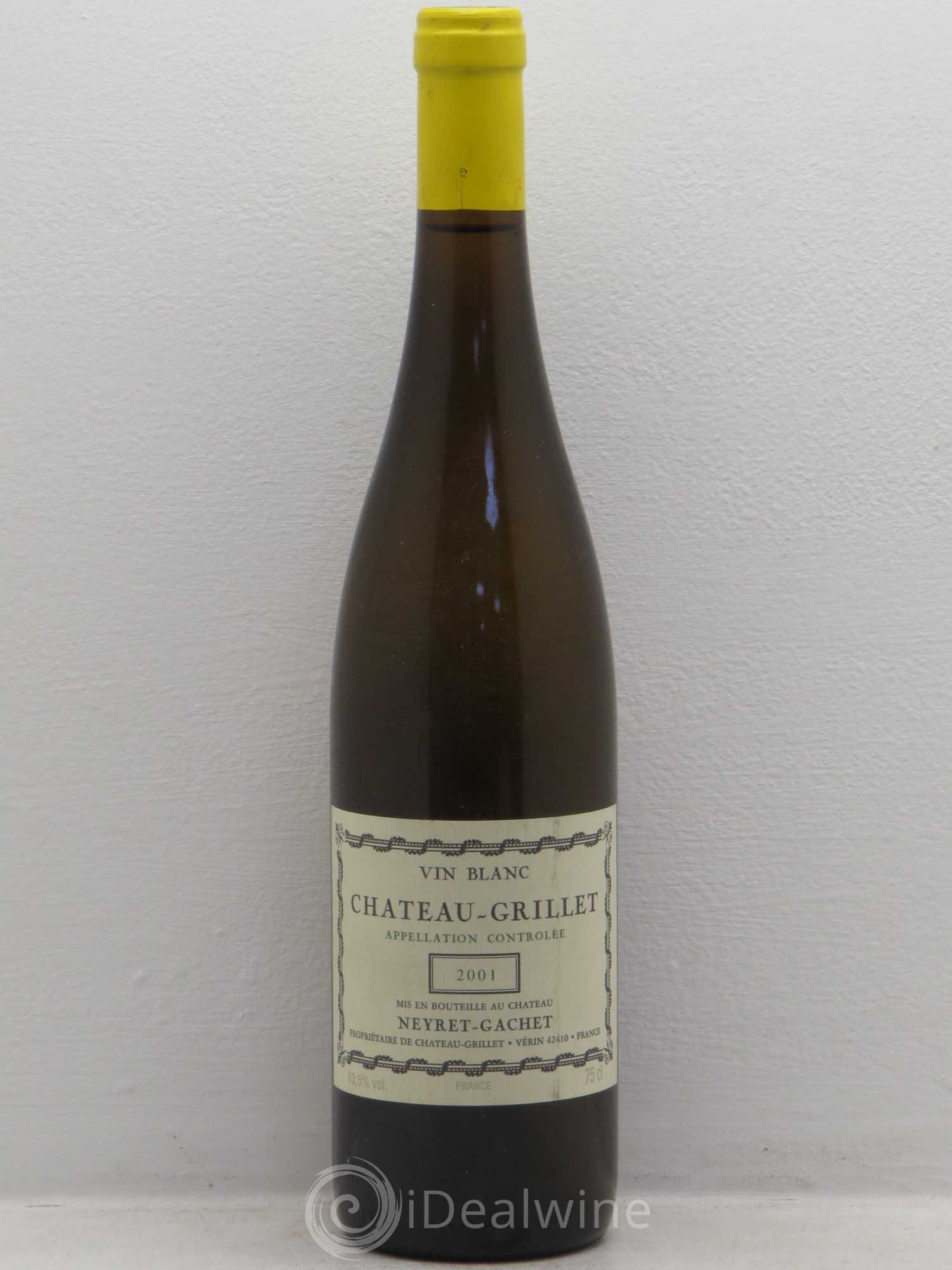 Château Grillet Château-Grillet 2001 - Lot de 1 bouteille - 0