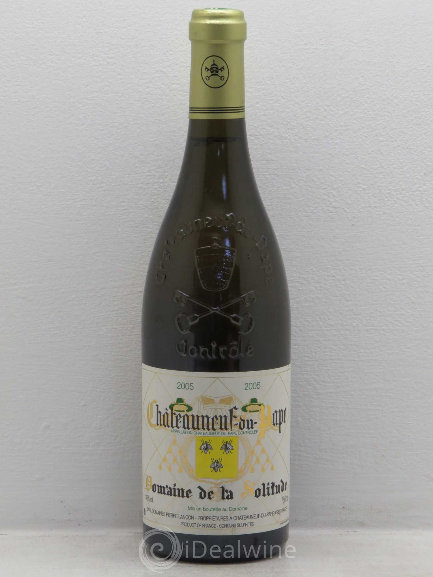 Domaine de la Solitude 2005 - Lot de 1 bouteille - 0