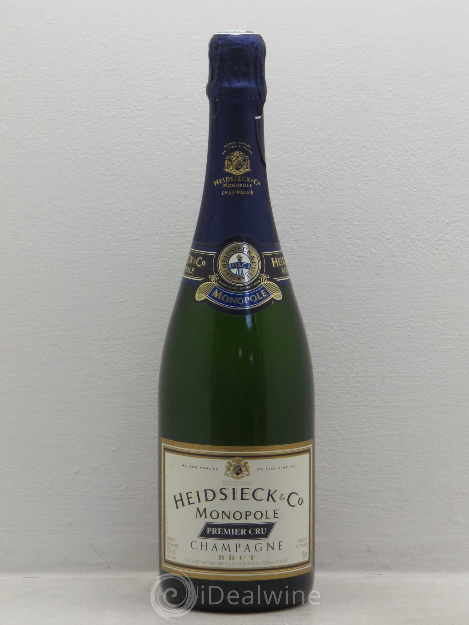Champagne Heidsieck & co Monopole 1er cru - Posten von 1 Flasche - 0