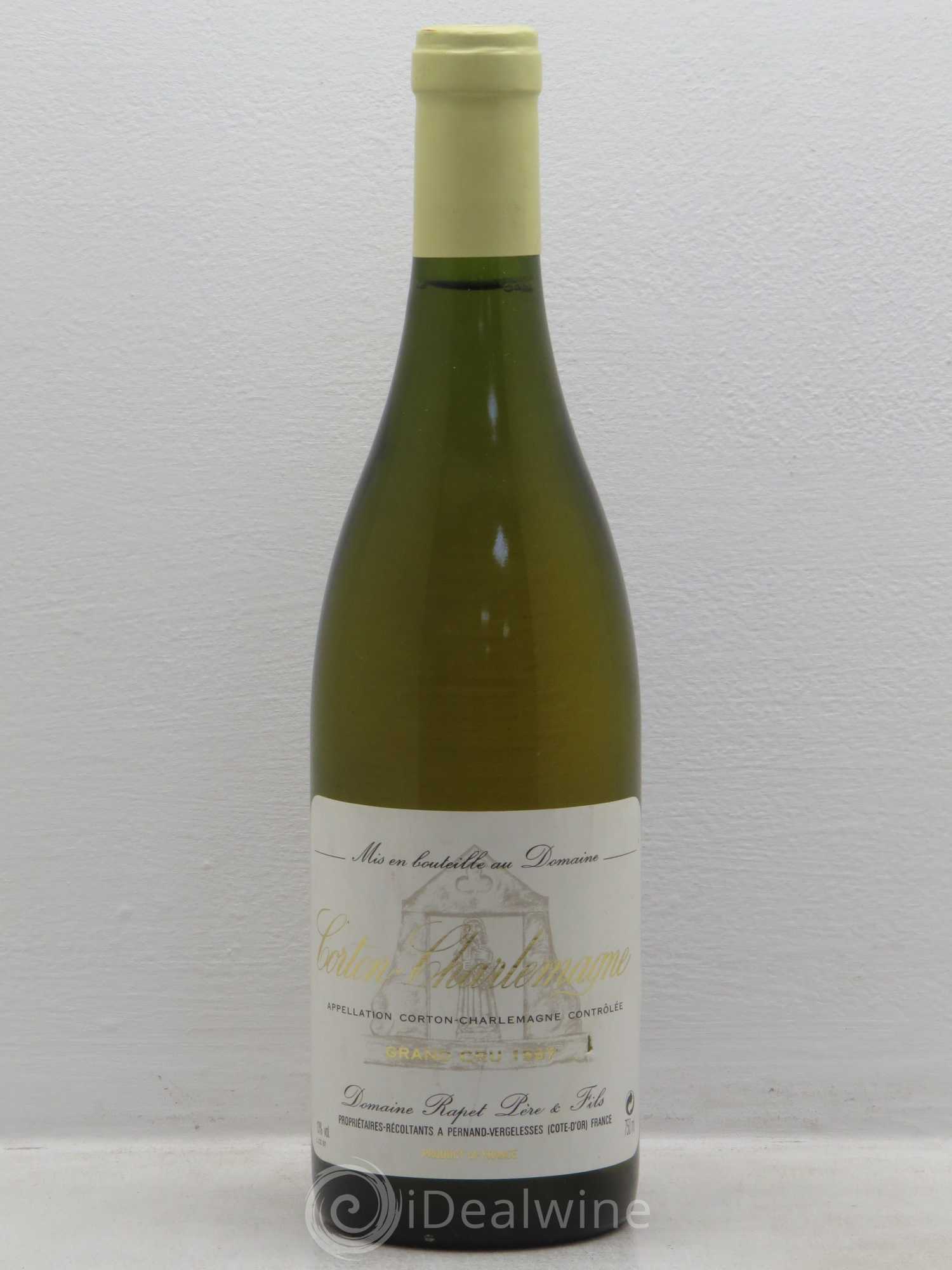 Corton-Charlemagne Grand Cru Rapet Père & Fils 1997 - Lot de 1 bouteille - 0