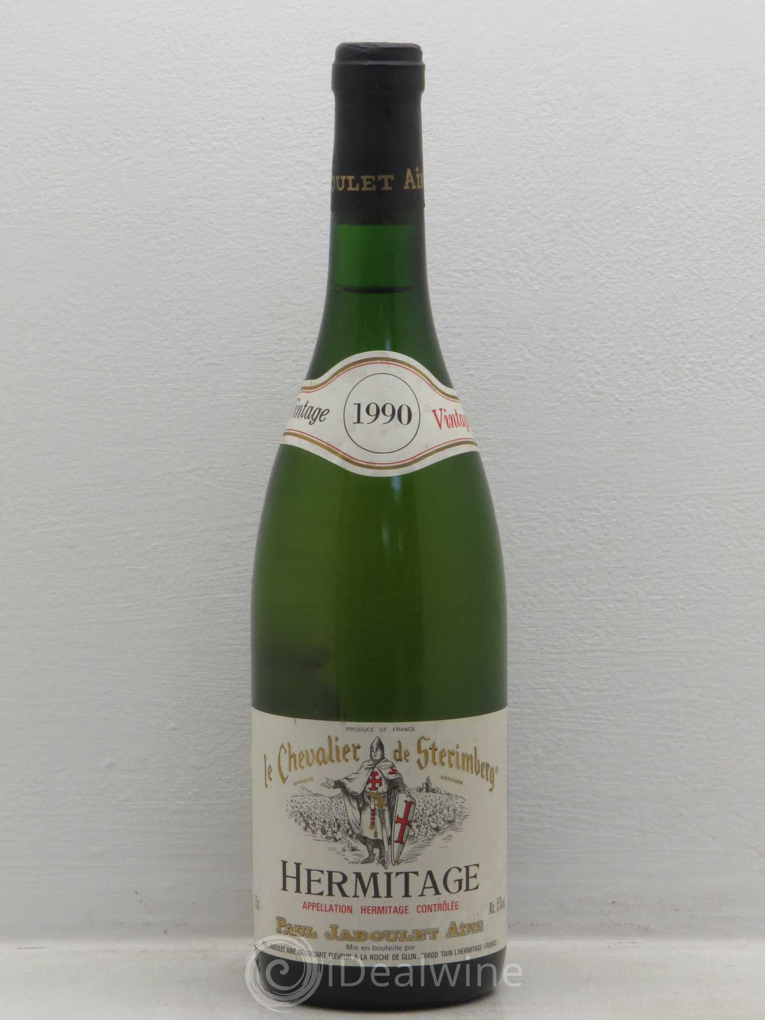 Hermitage Chevalier de Sterimberg Paul Jaboulet Ainé 1990 - Lot de 1 bouteille - 0