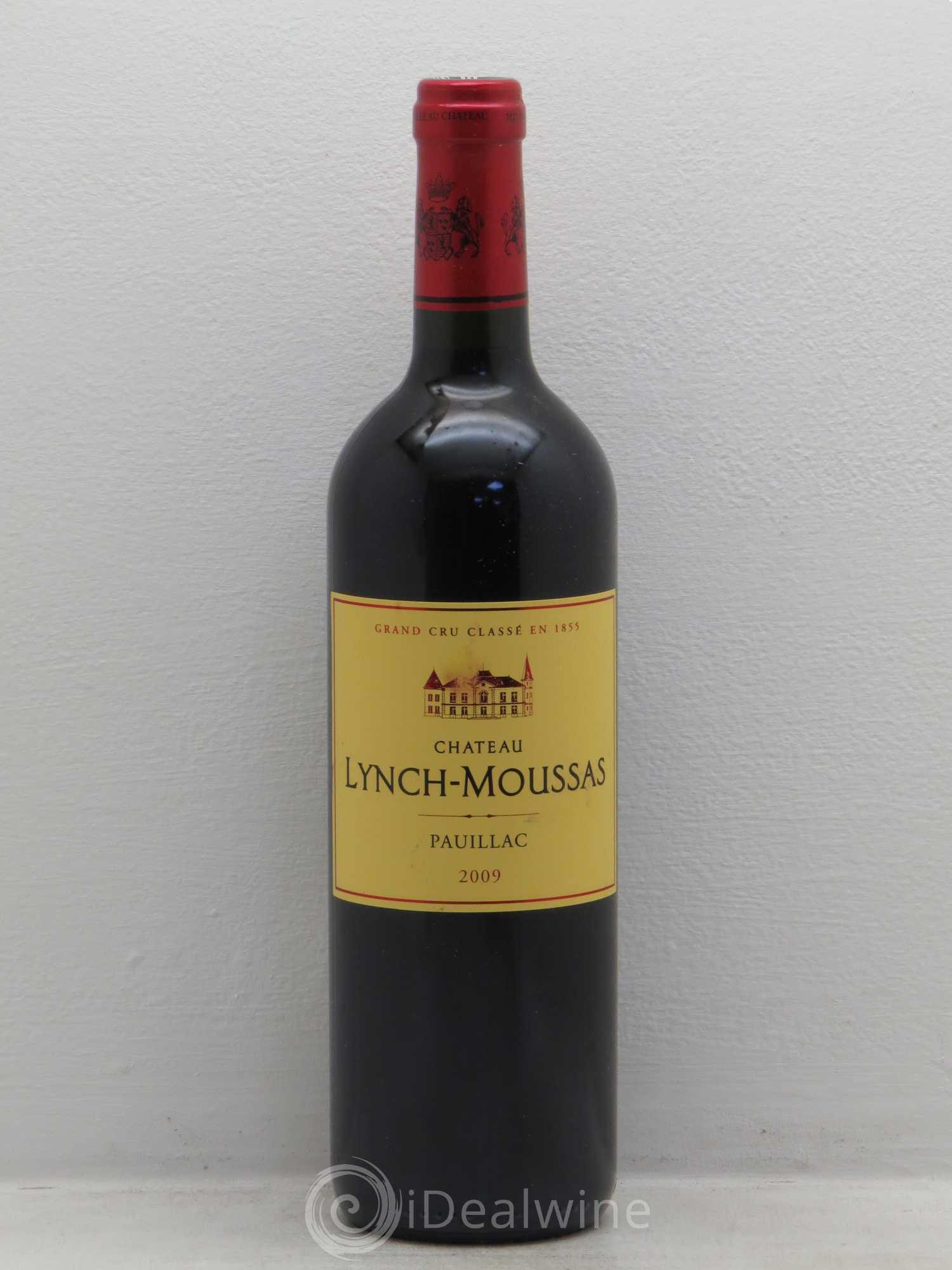 Château Lynch Moussas 5ème Grand Cru Classé 2009 - Lot de 1 bouteille - 0