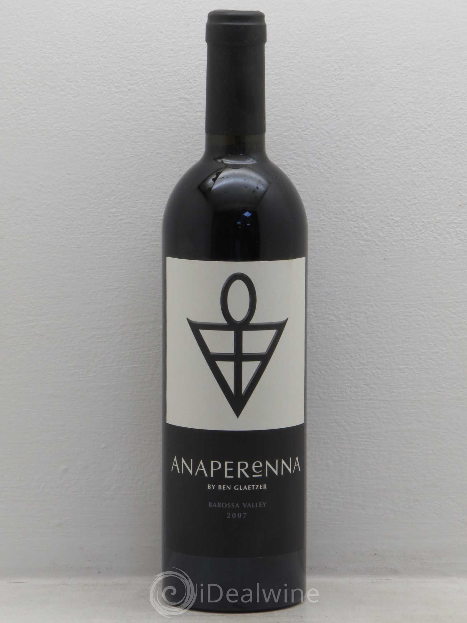 Australie Anaparena Ben Glaetzer Barossa Valley 2007 - Posten von 1 Flasche - 0