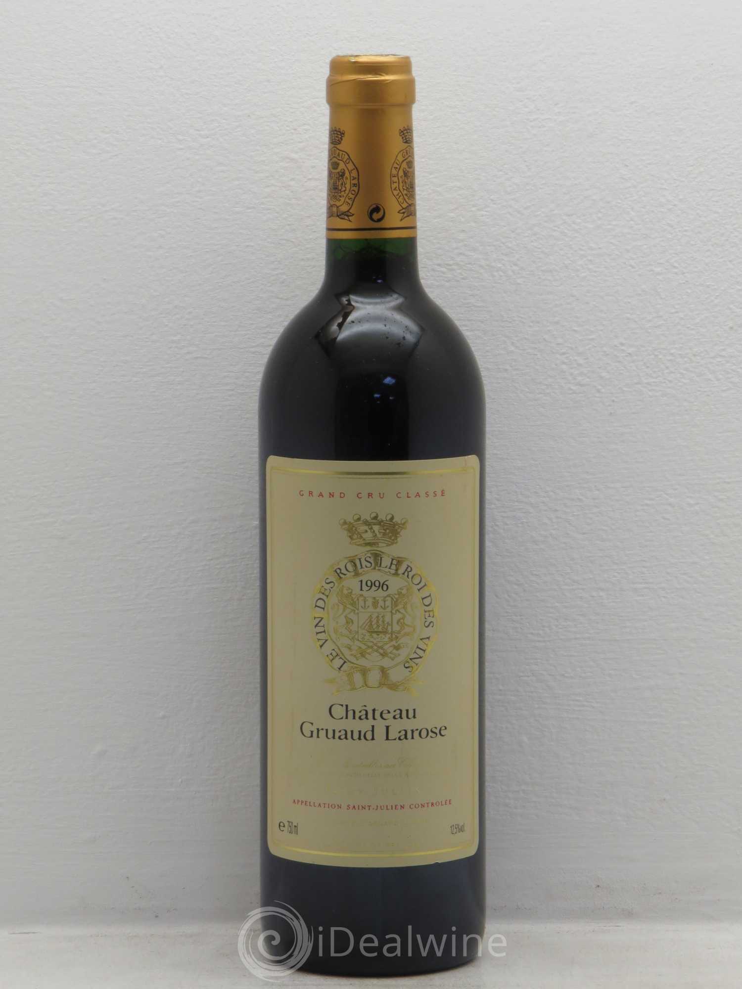 Château Gruaud Larose 2ème Grand Cru Classé 1996 - Lot de 1 bouteille - 0