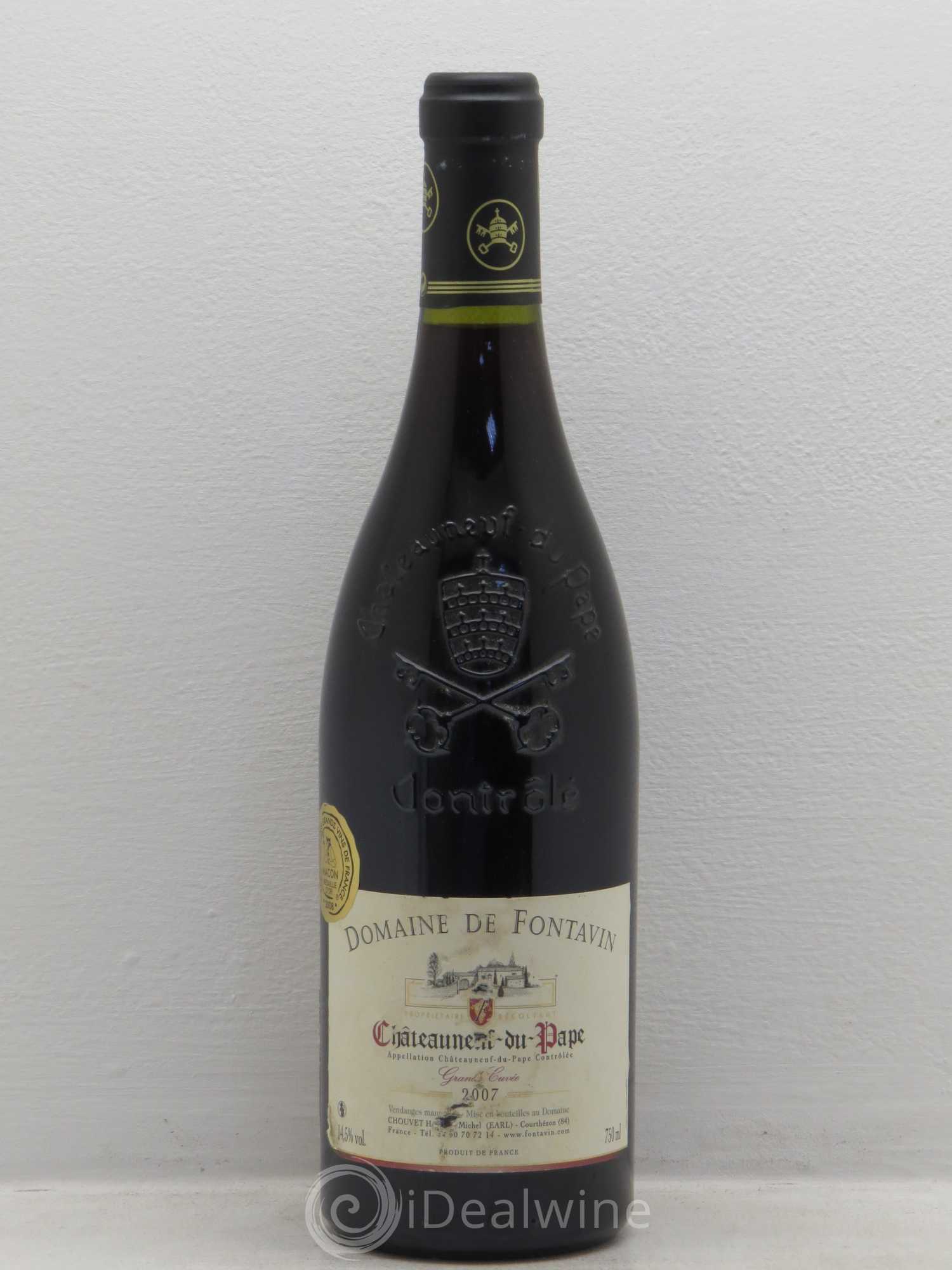 Châteauneuf-du-Pape Domaine de Fontavin Grande Cuvée 2007 - Posten von 1 Flasche - 0