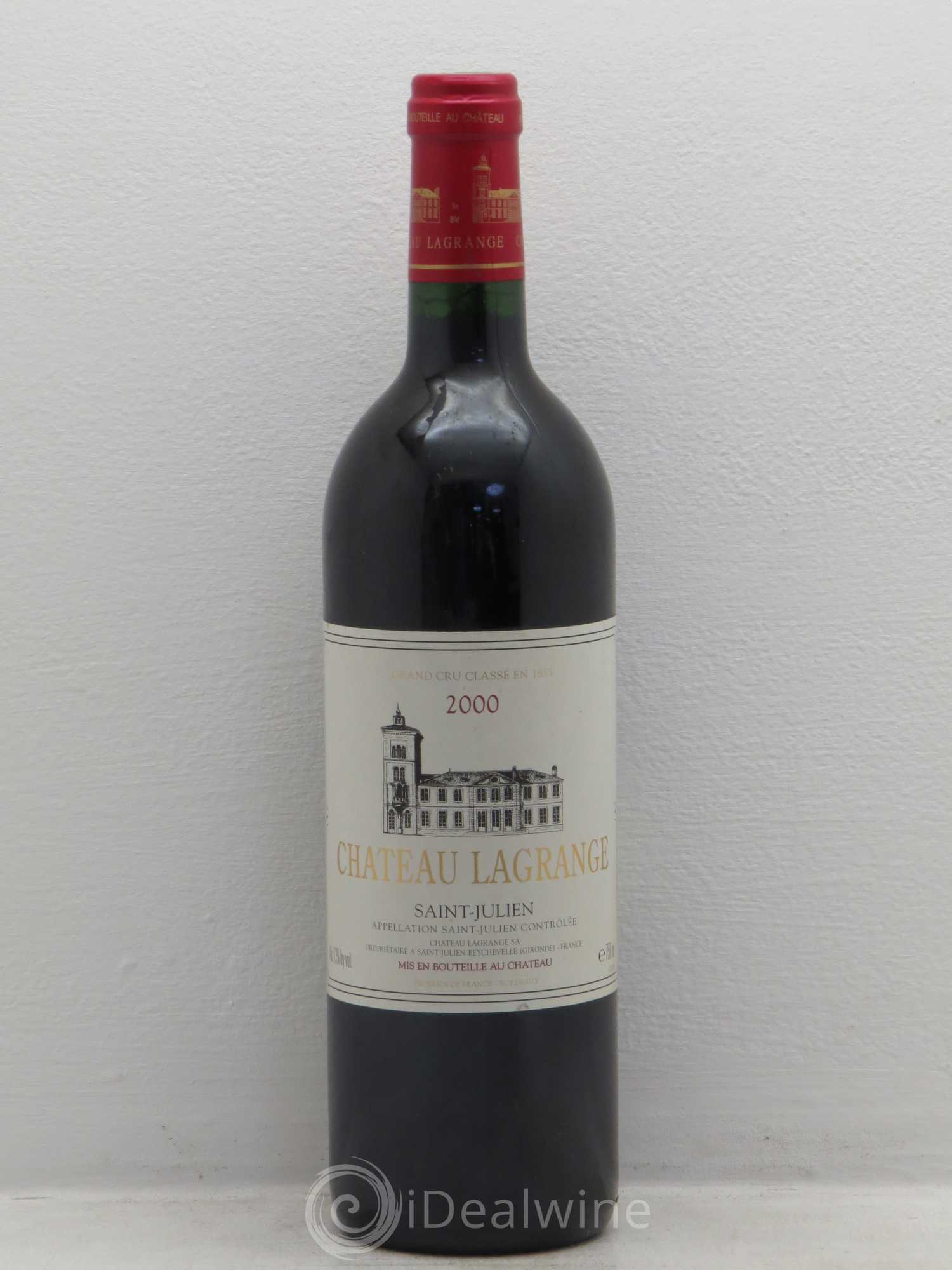 Château Lagrange 3ème Grand Cru Classé 2000 - Lot de 1 bouteille - 0