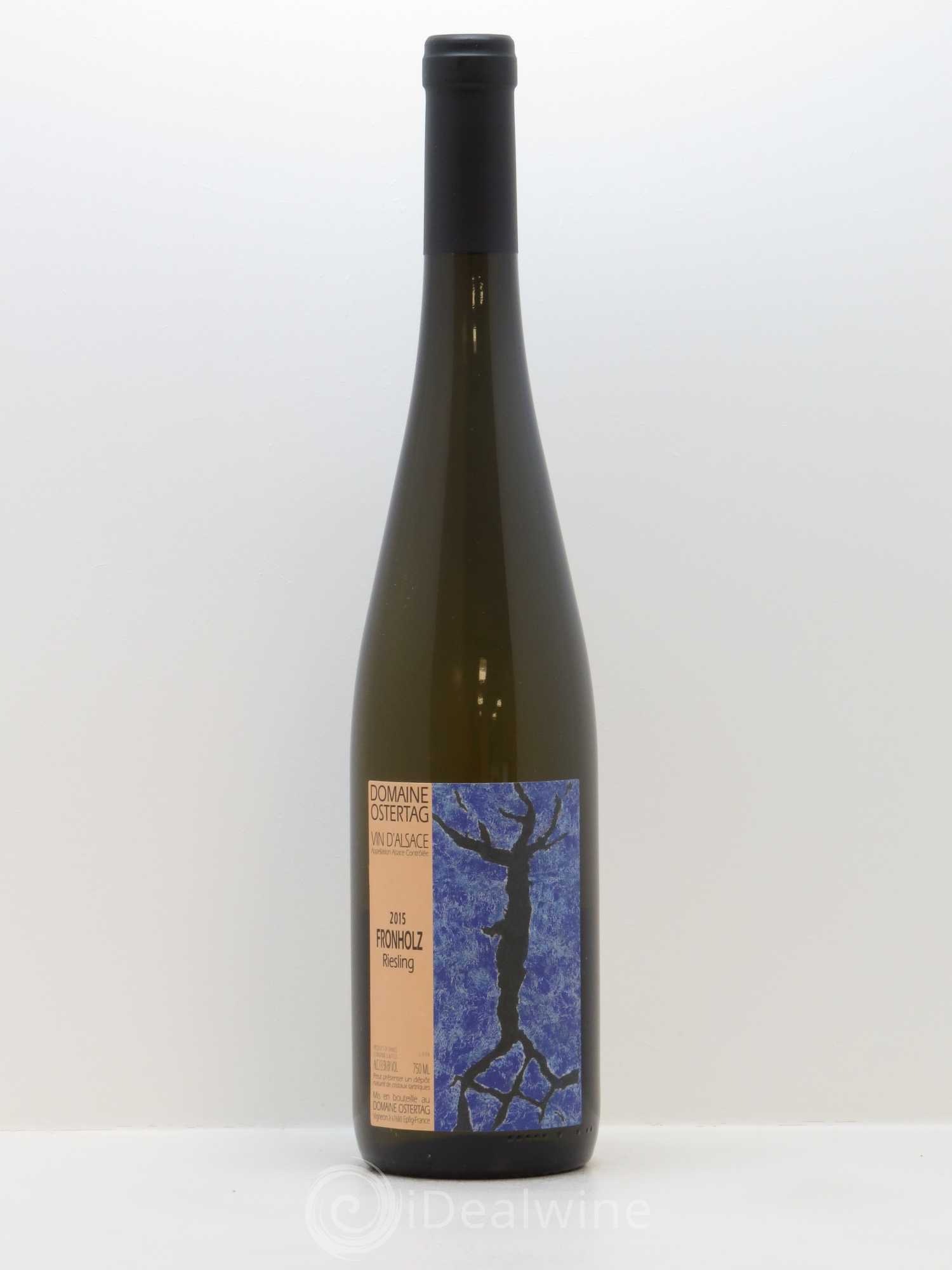 Alsace Riesling Fronholz Ostertag (Domaine) 2015 - Lot de 1 bouteille - 0