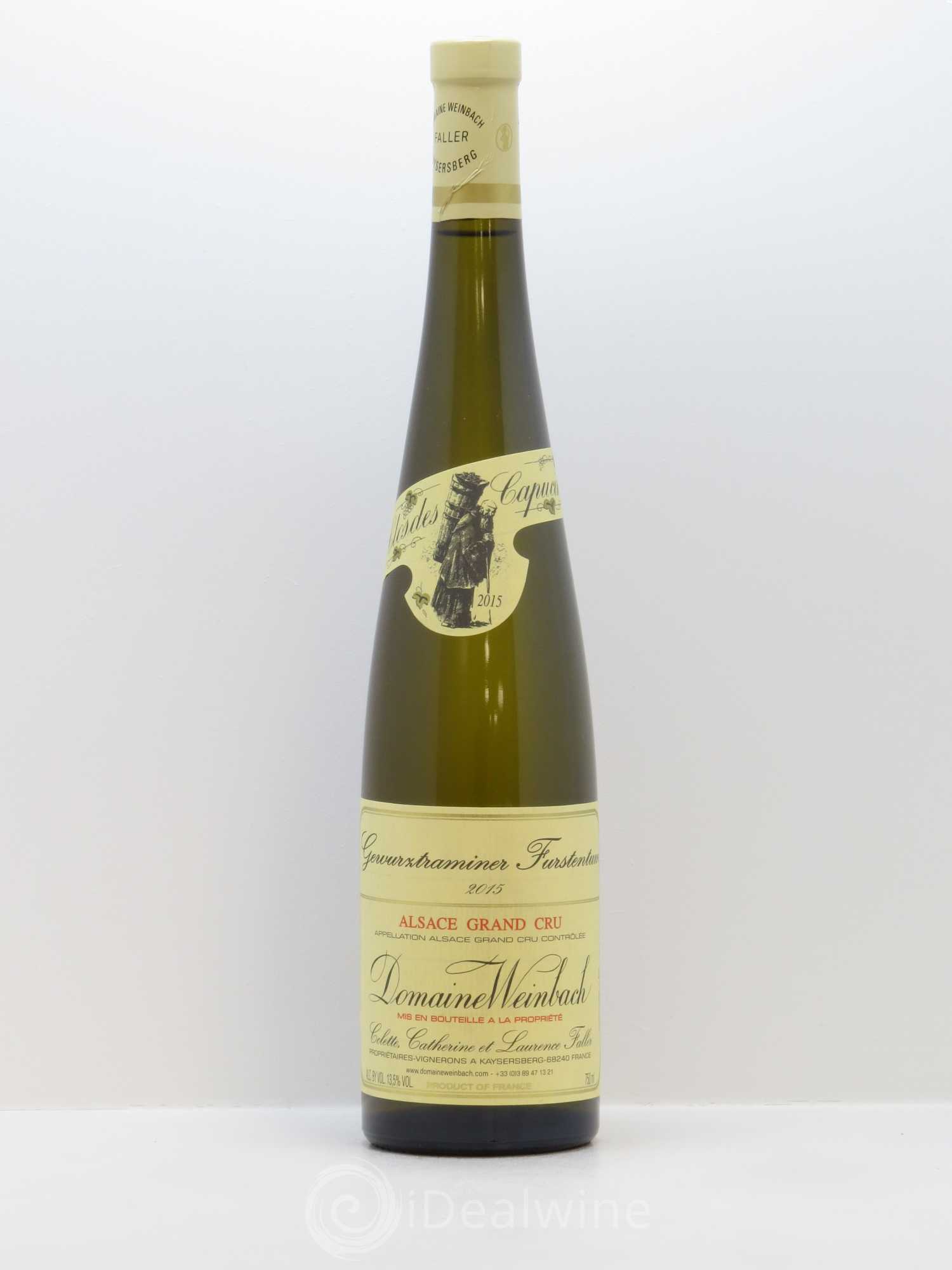 Alsace Grand Cru Gewurztraminer Furstentum Weinbach (Domaine) 2015 - Lot de 1 bouteille - 0