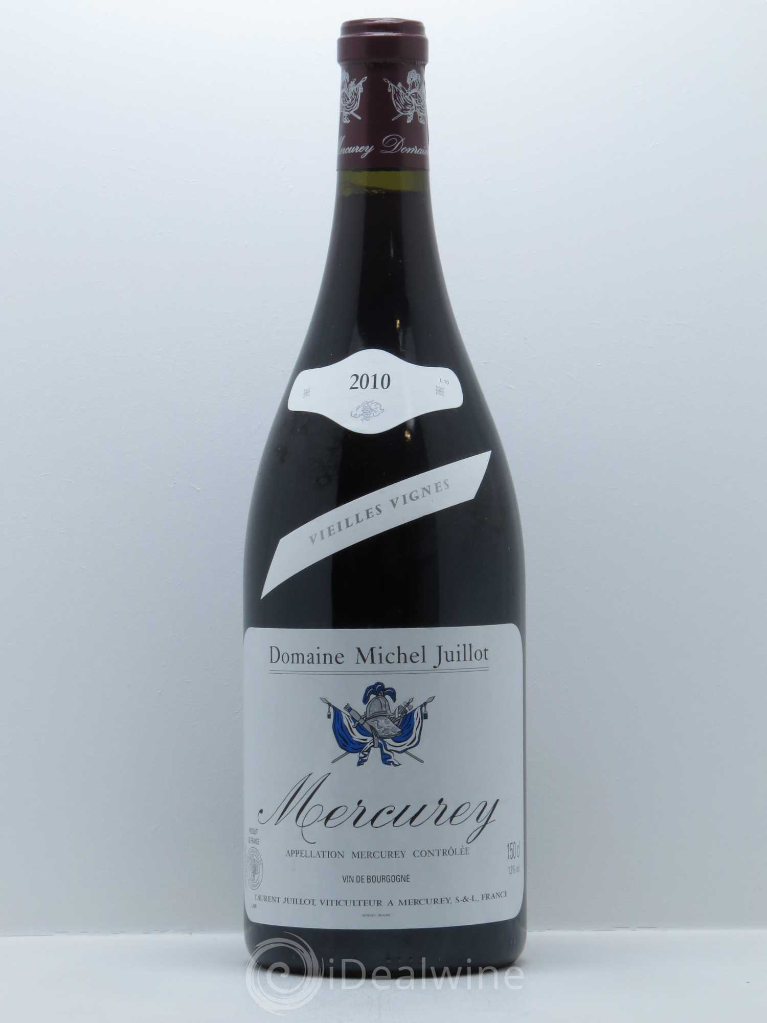 Mercurey Vieilles Vignes Michel Juillot (Domaine) 2010 - Lot de 1 magnum - 0