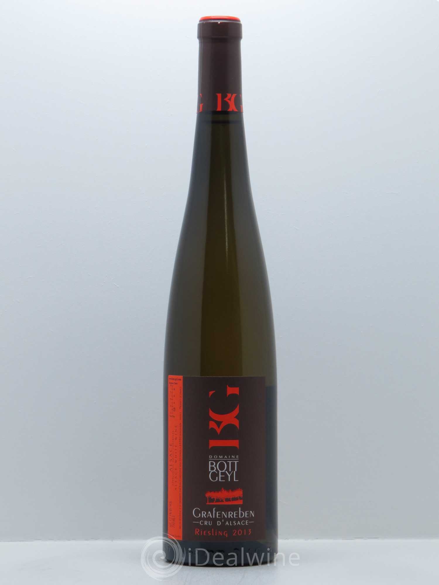 Alsace Riesling Grafenreben Bott-Geyl (Domaine) 2013 - Lot de 1 bouteille - 0