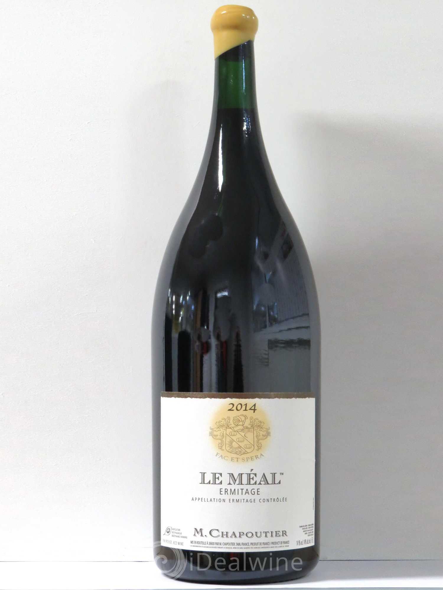 Hermitage Ermitage Le Méal Chapoutier 2014 - Lot de 1 impériale - 0