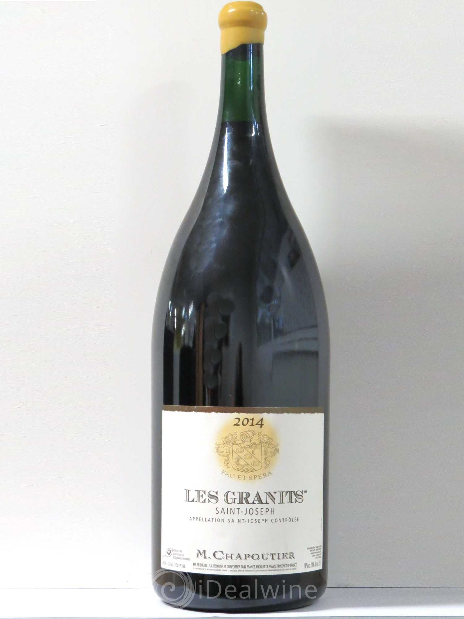Saint-Joseph Les Granits Chapoutier 2014 - Lot de 1 impériale - 0