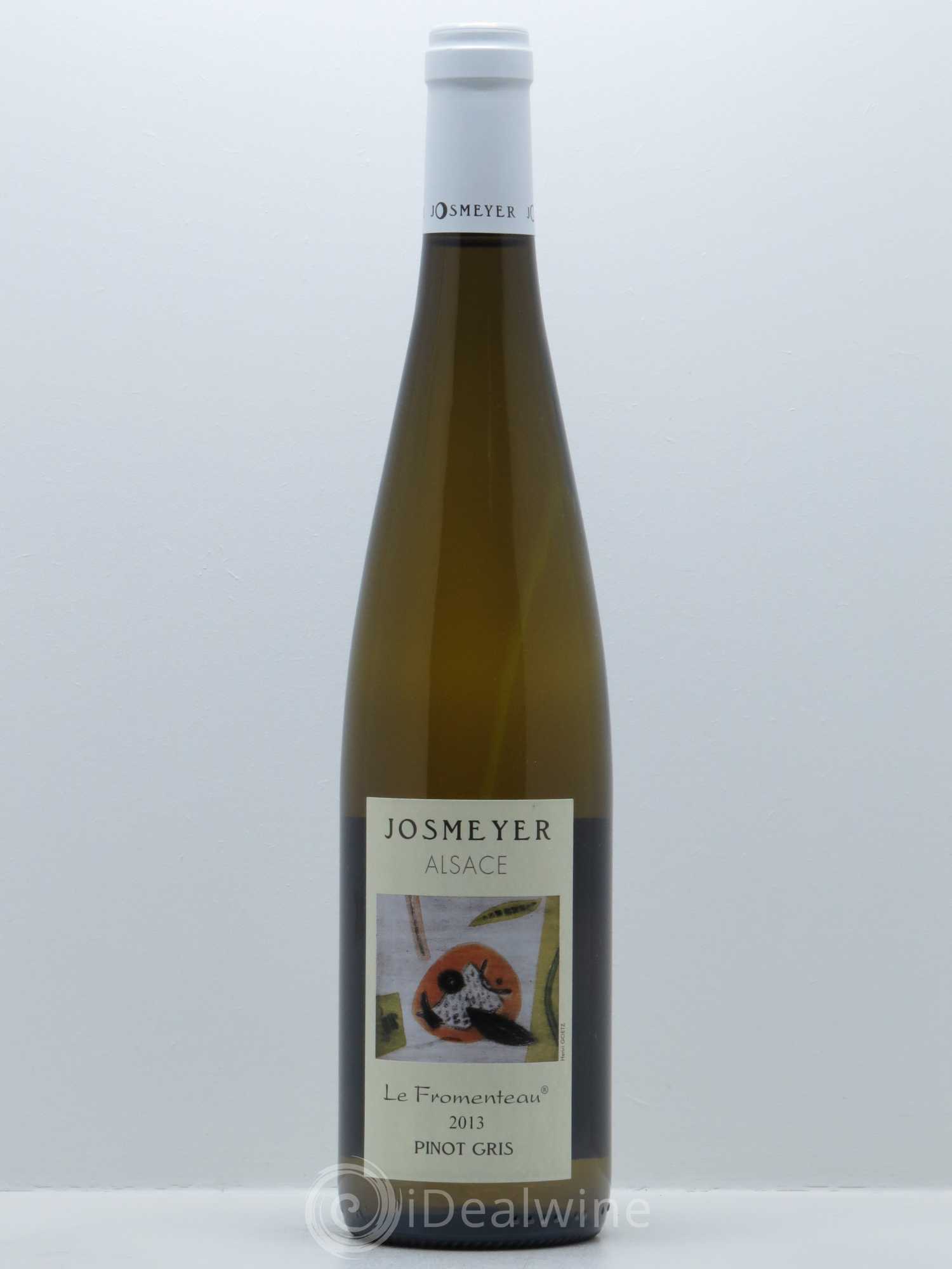 Alsace Pinot Gris Le Fromenteau Josmeyer (Domaine) 2013 - Posten von 1 Flasche - 0