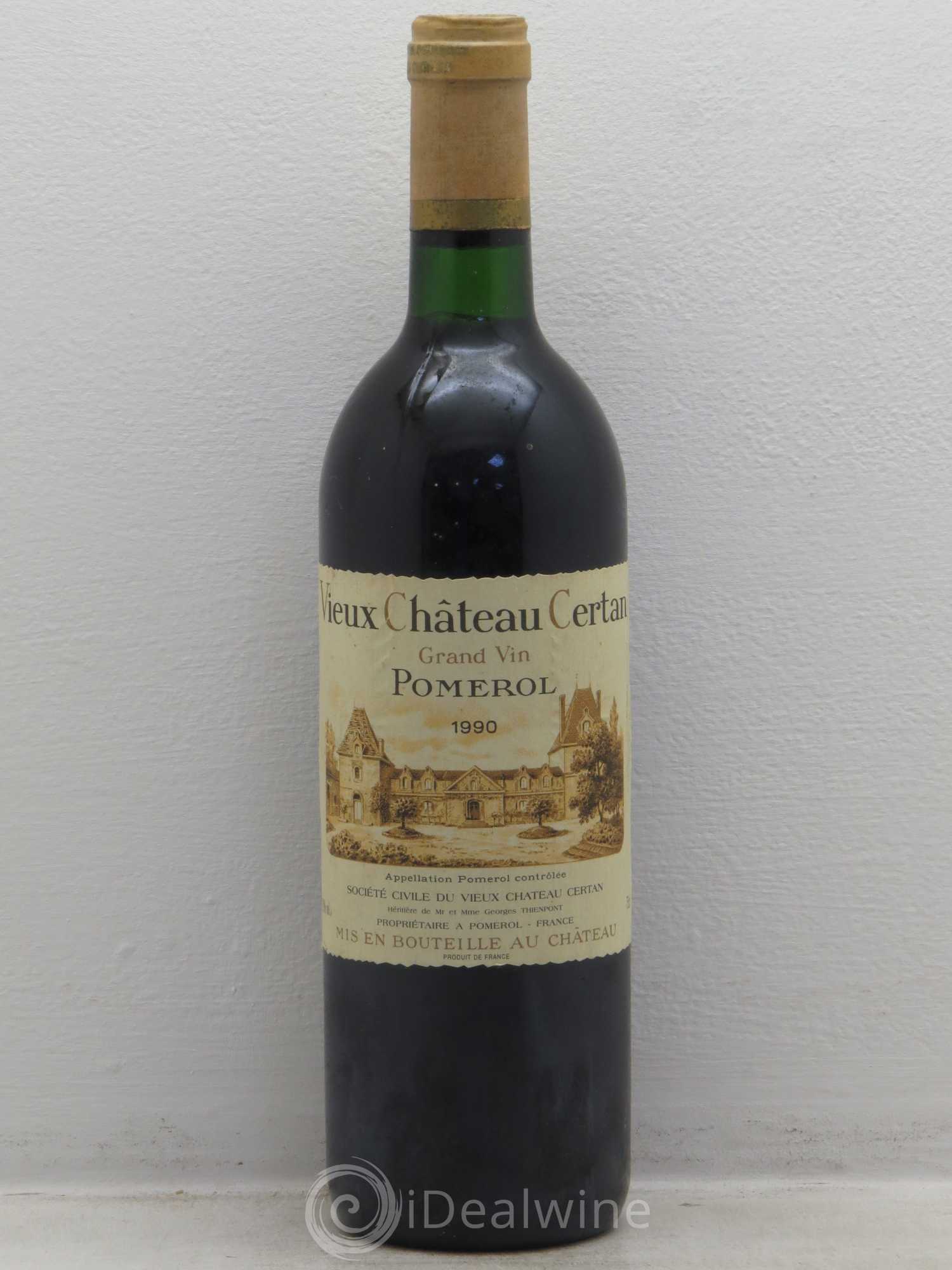 Vieux Château Certan 1990 - Lot de 1 bouteille - 0