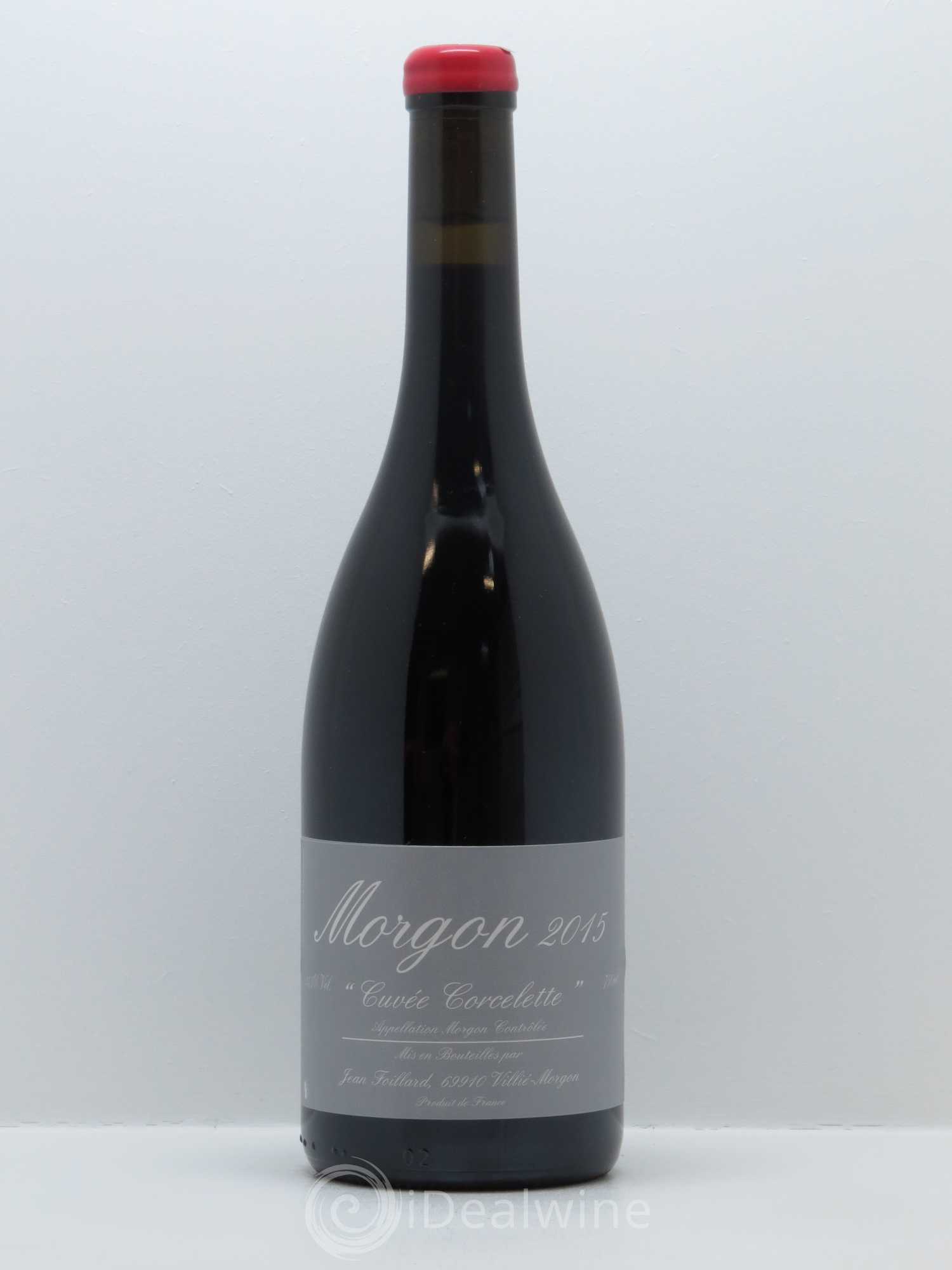Morgon Corcelette Jean Foillard 2015 - Lot de 1 bouteille - 0