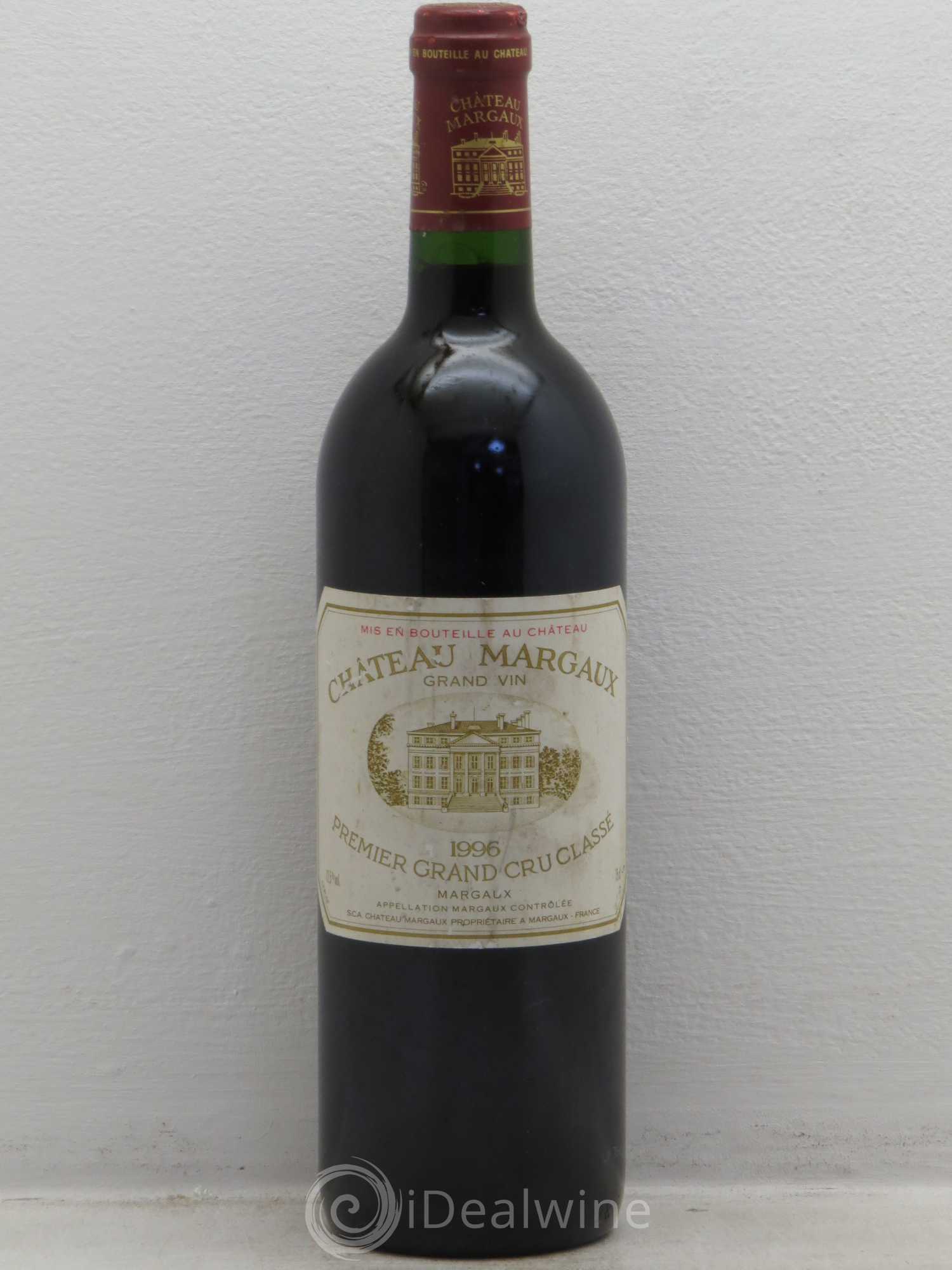 Château Margaux 1er Grand Cru Classé 1996 - Lot de 1 bouteille - 0