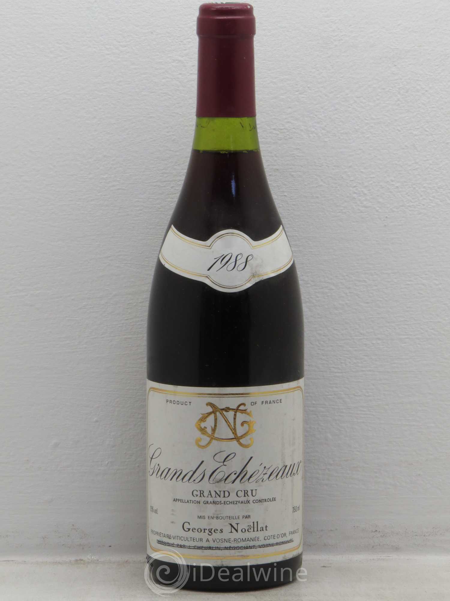 Grands-Echezeaux Grand Cru Domaine G Noellat 1988 - Posten von 1 Flasche - 0