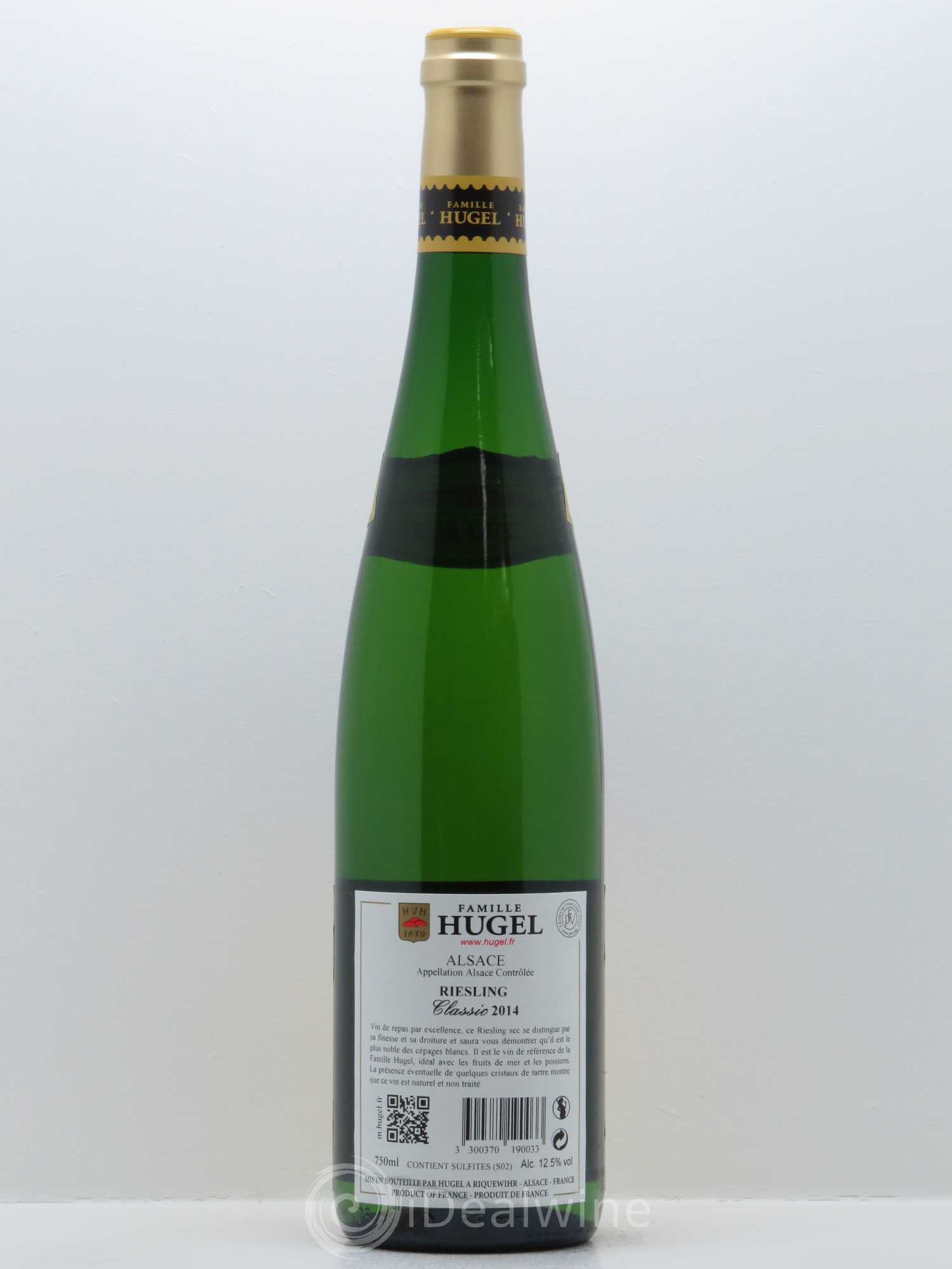 Riesling Classic Hugel (Domaine) 2014 - Posten von 1 Flasche - 1