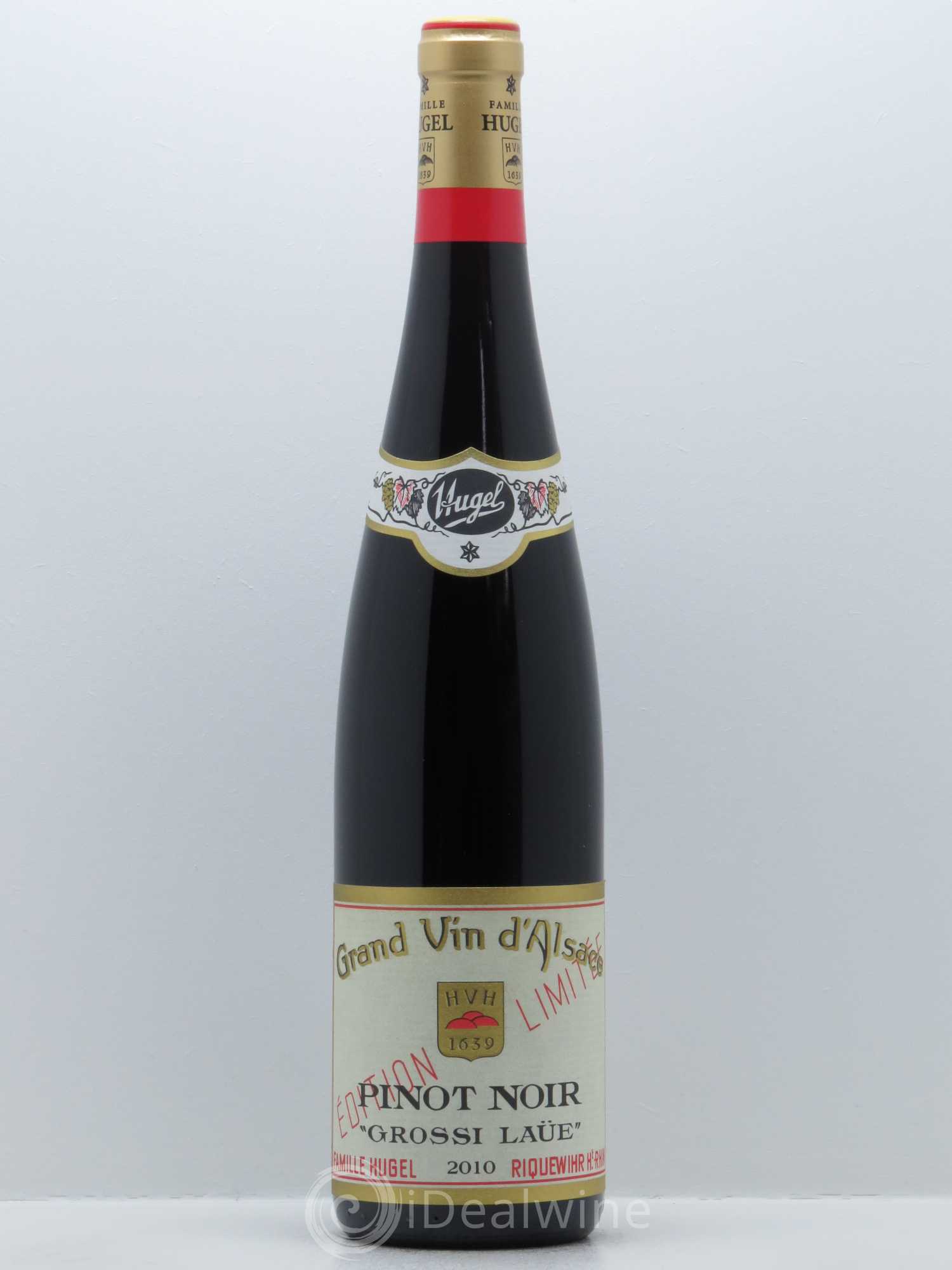 Pinot Noir Grossi Laüe Hugel (Domaine) 2010 - Lot de 1 bouteille - 0