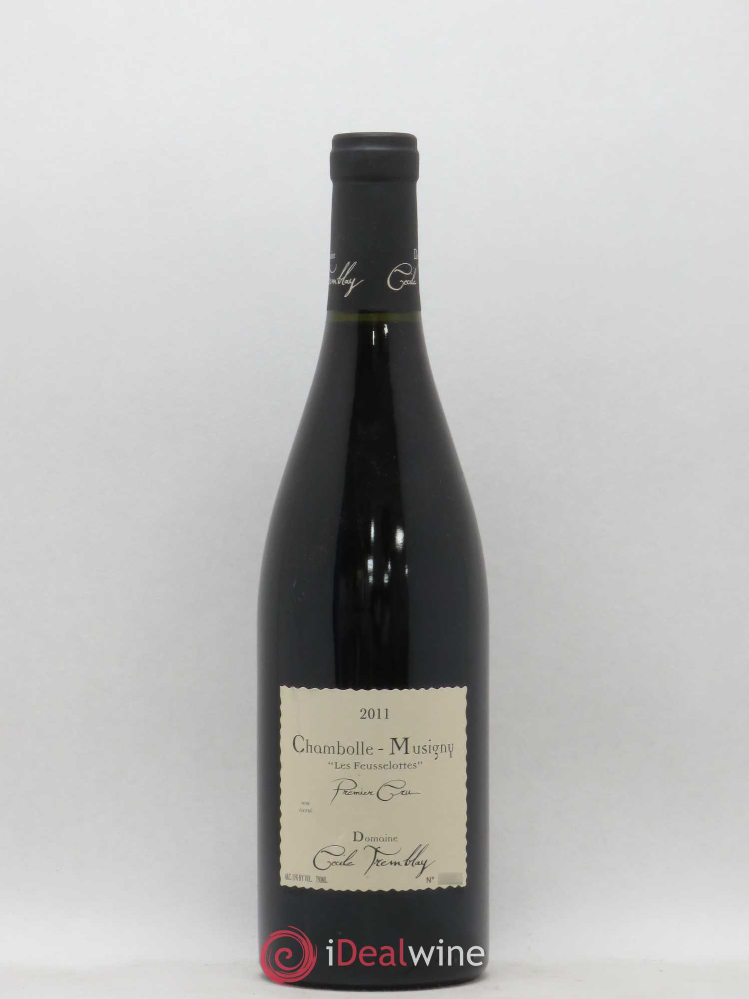 Chambolle-Musigny 1er Cru Les Feusselottes Cécile Tremblay 2011 - Lot de 1 bouteille - 0
