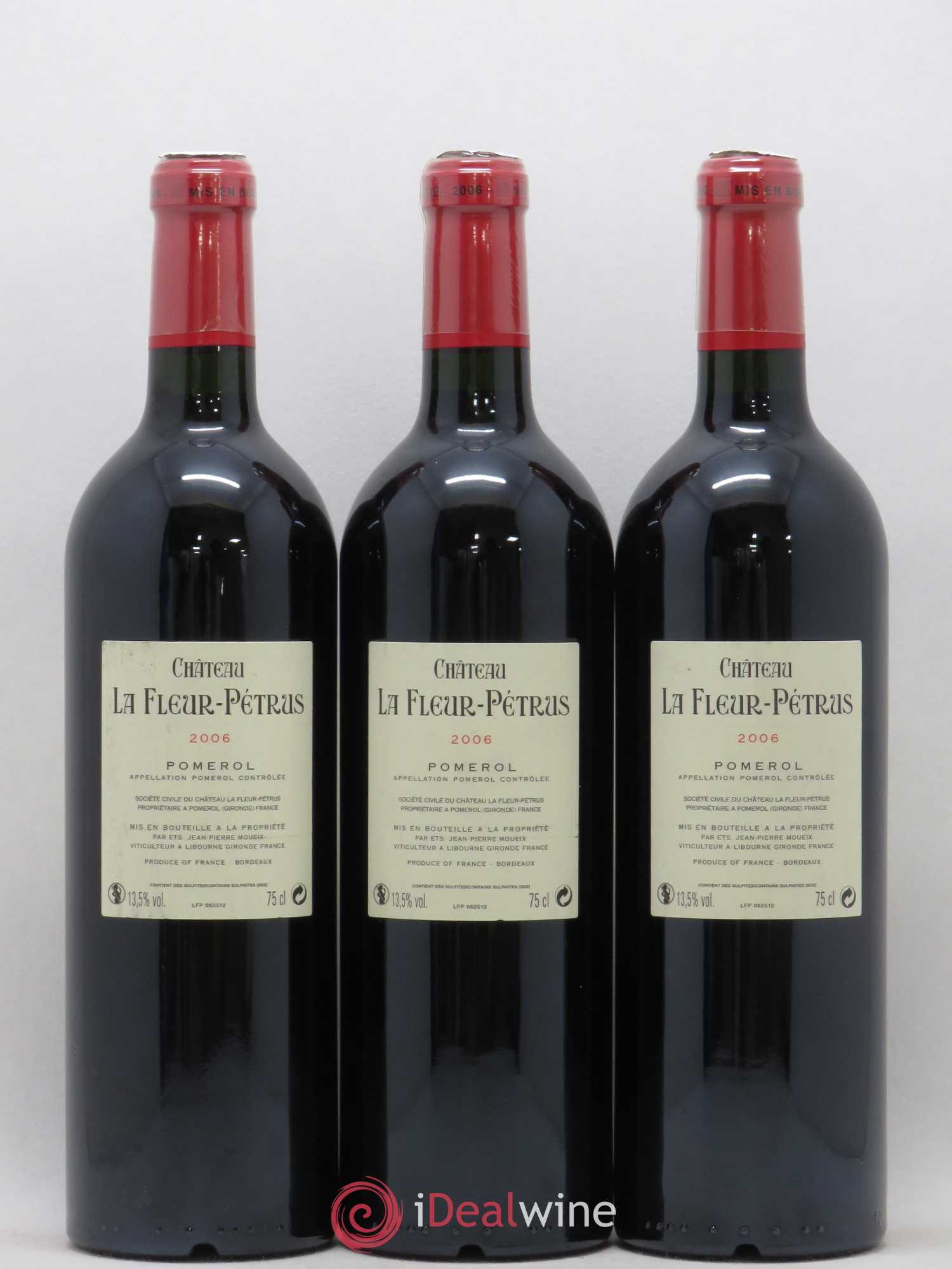 Château la Fleur Petrus 2006 - Lot de 3 bouteilles - 1