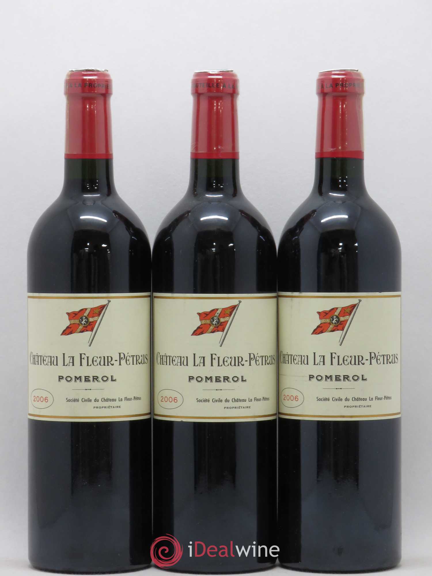 Château la Fleur Petrus 2006 - Lot de 3 bouteilles - 0