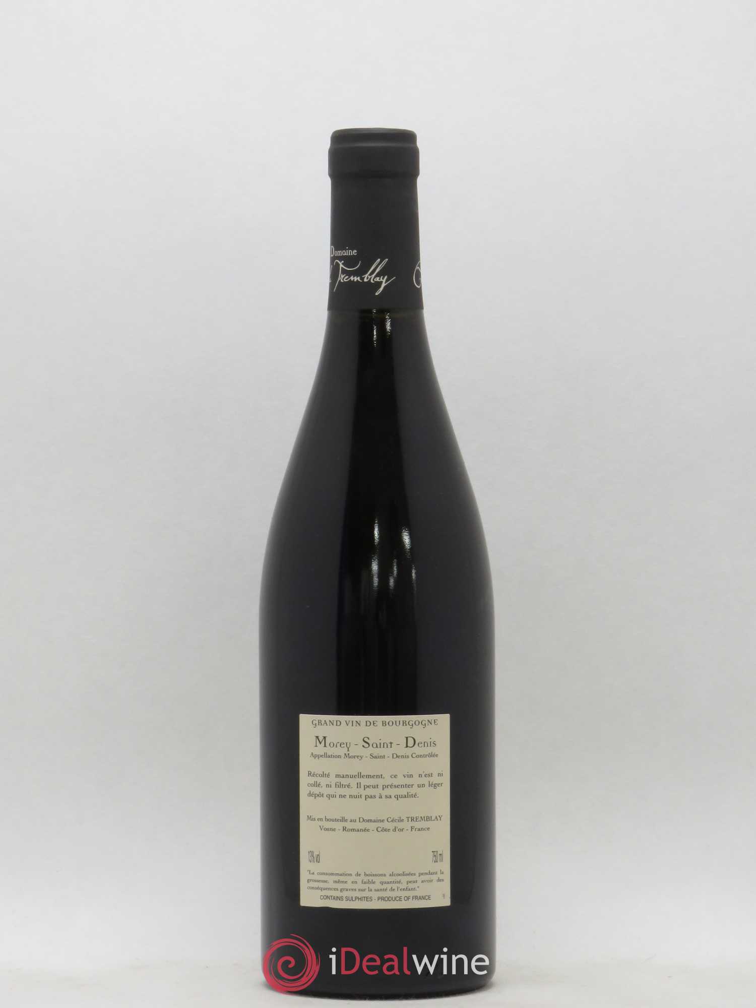 Morey-Saint-Denis Très Girard Cécile Tremblay 2010 - Lot de 1 bouteille - 1