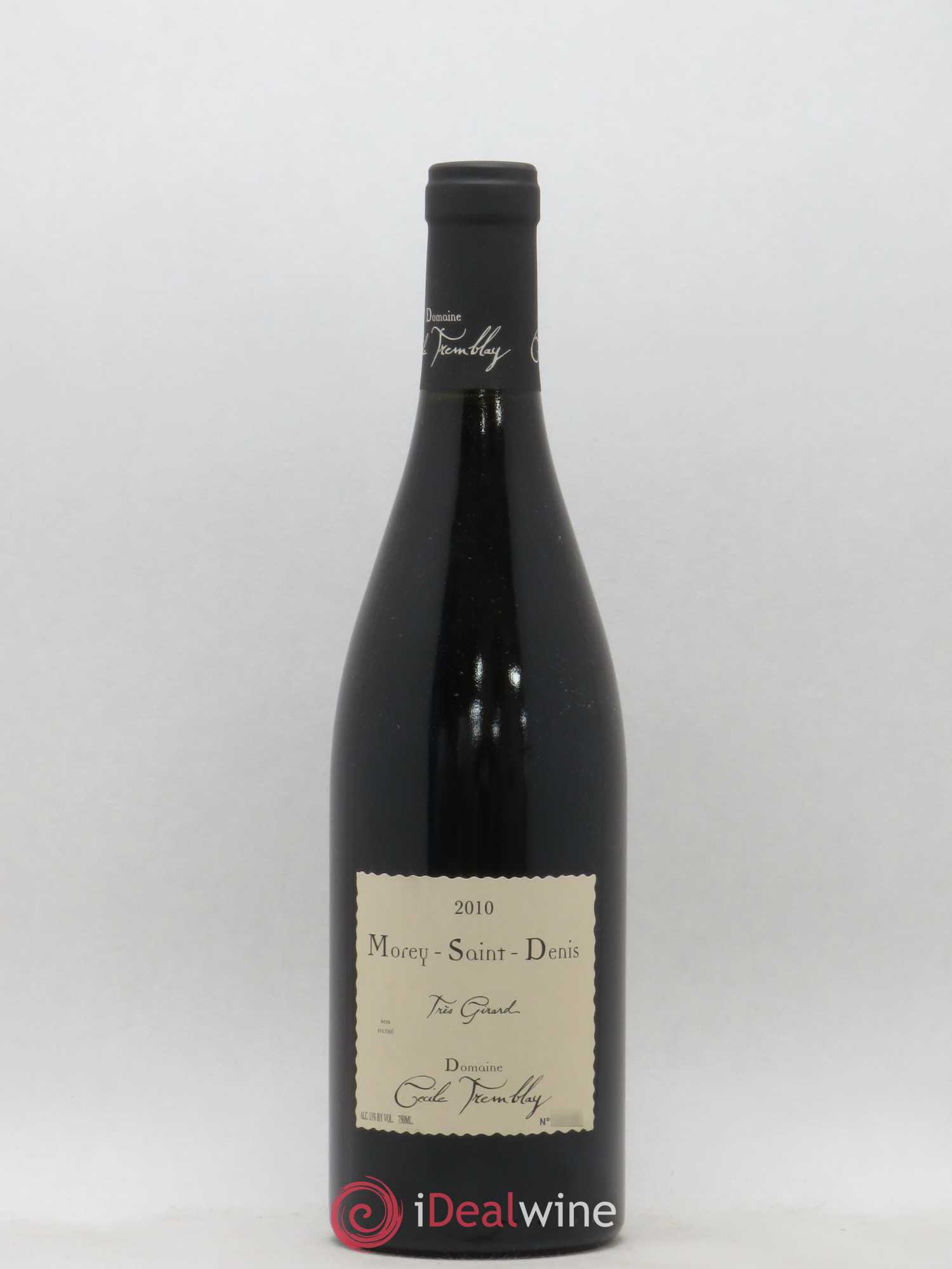 Morey-Saint-Denis Très Girard Cécile Tremblay 2010 - Lot de 1 bouteille - 0